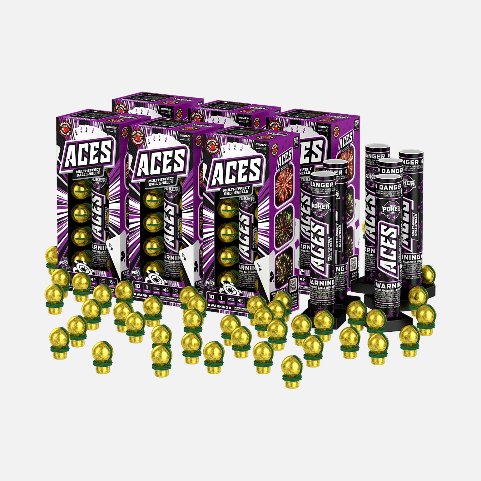 ACES™ 10 Shot Single Break Ball Shells - Image 4