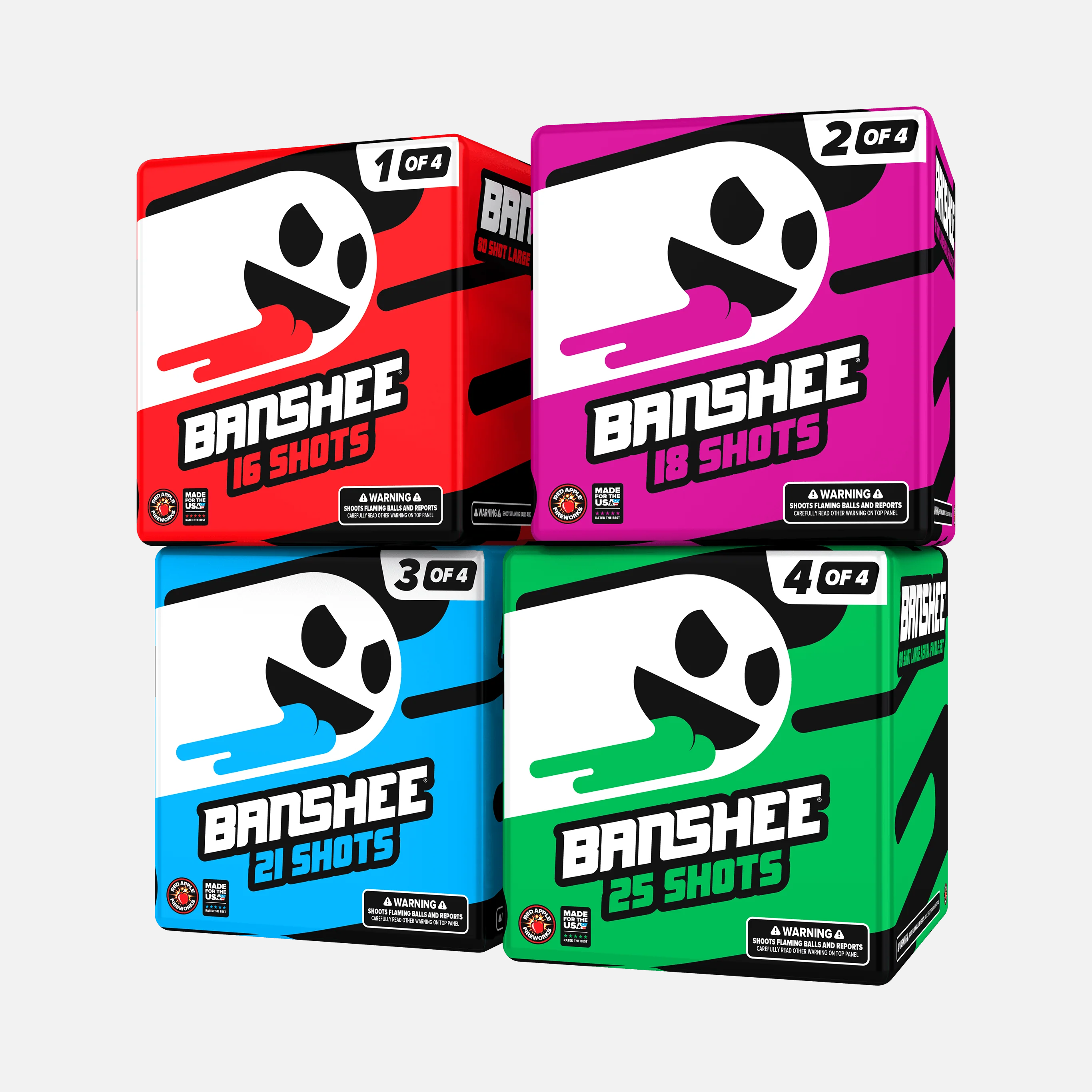 BANSHEE™ 80 Shot Large Aerial Finale Set® - Image 5