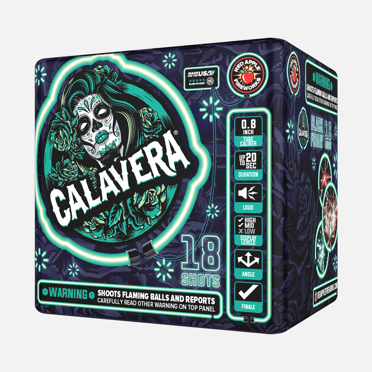 Black Friday Calavera® 18 Shots Standard Aerials - Image 5