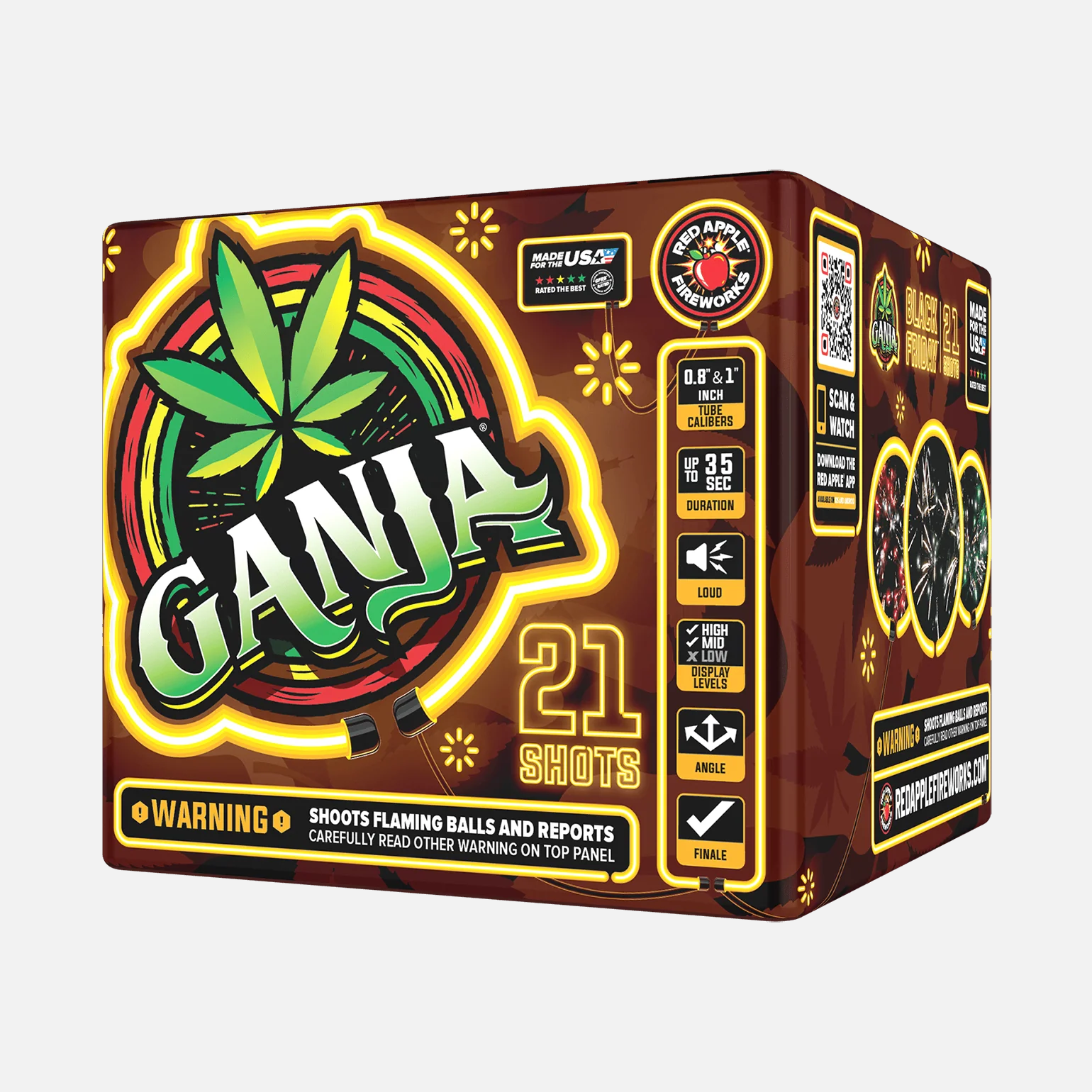 Black Friday Ganja® 21 Shots Standard Aerials - Image 6