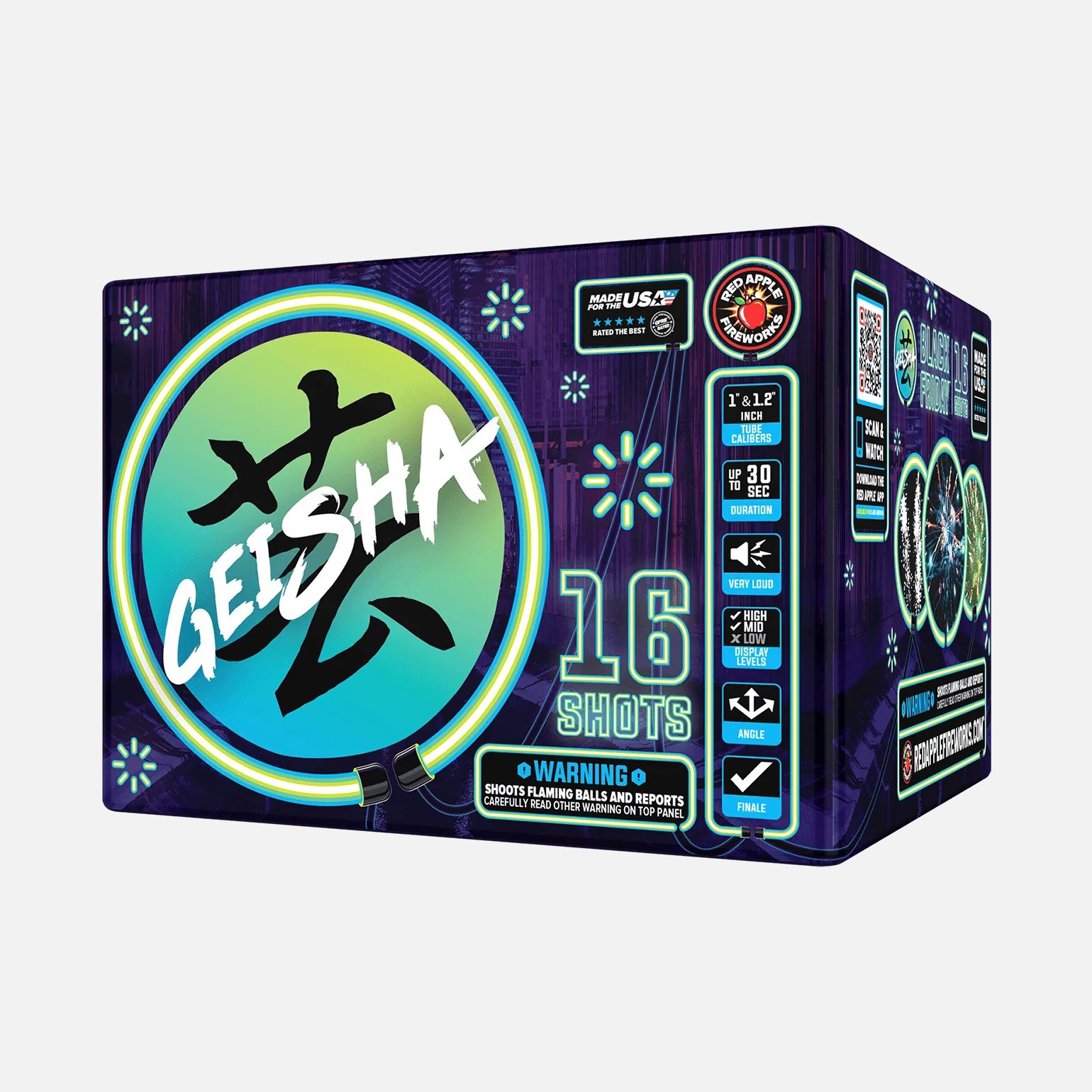 Black Friday Geisha® 16 Shots XL® Aerials - Image 6