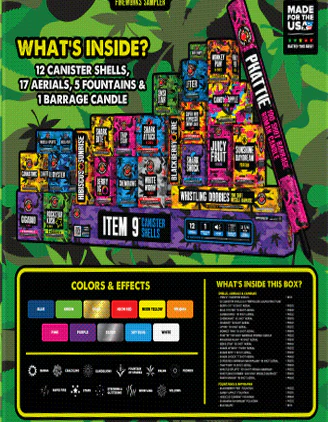Canna™-Box 467 Shot Fireworks Sampler® - Image 5