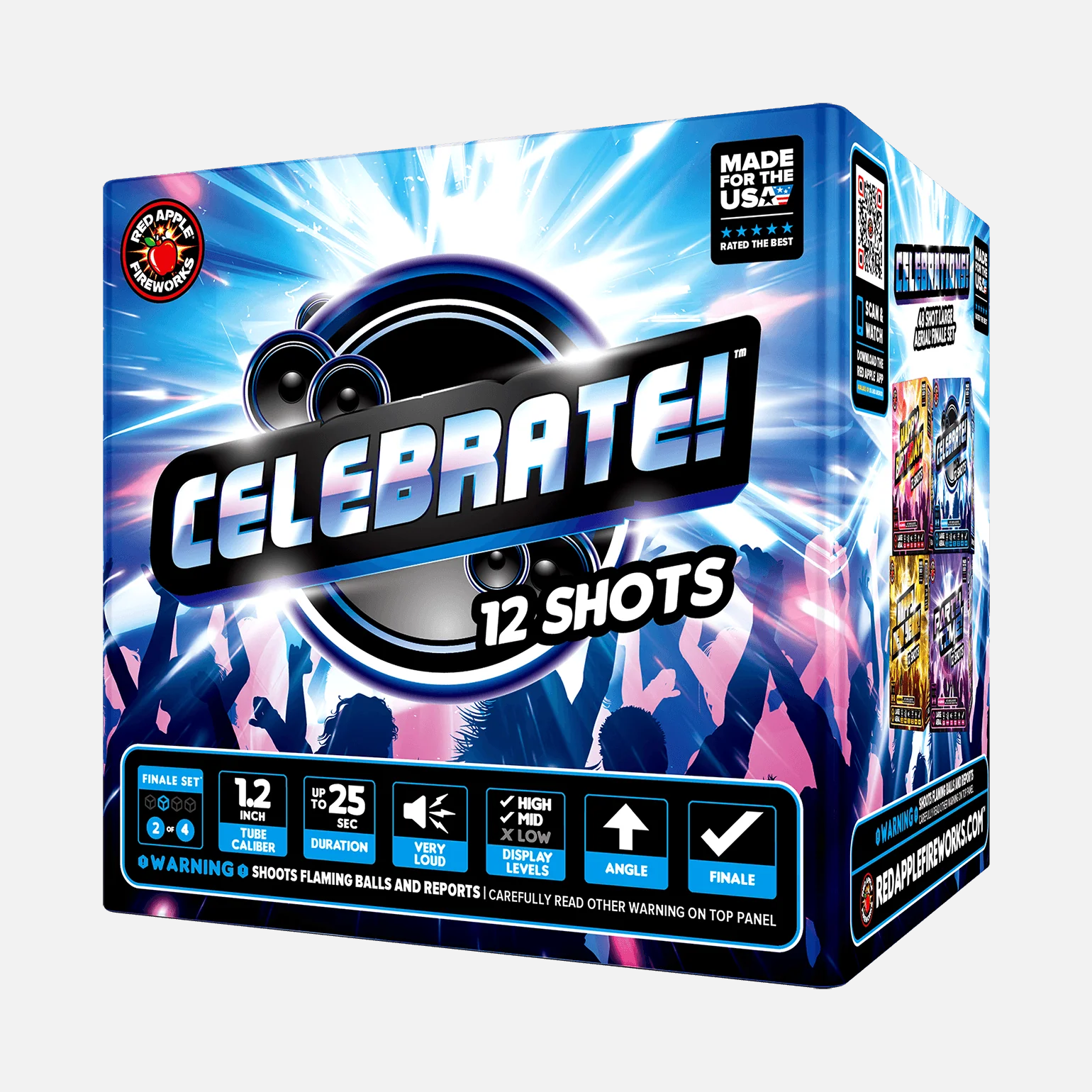 Celebrations™ 48-Shots Large Aerial Finale Set® - Image 6