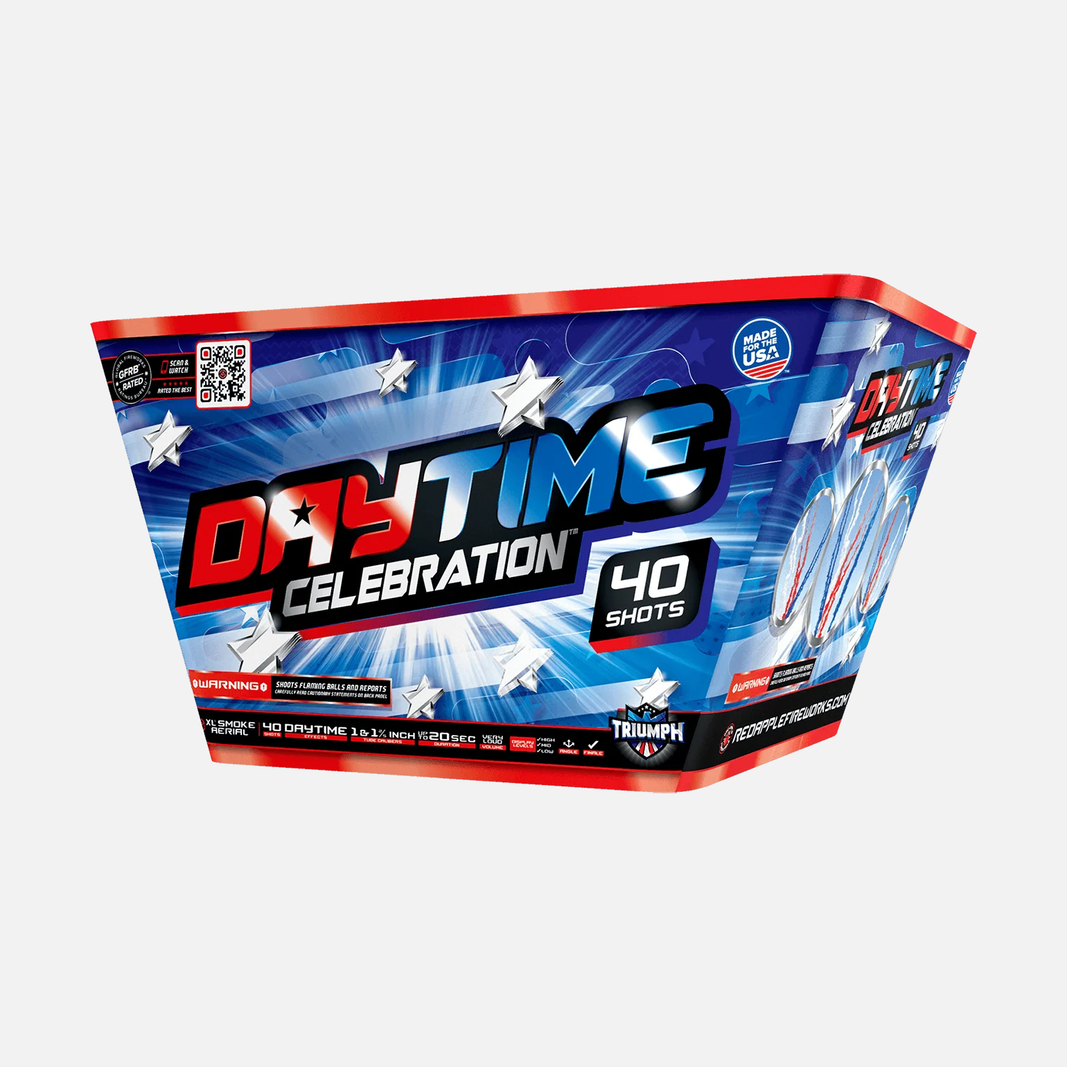 Daytime Celebration™ 40-Shots Daytime Effect XL® Aerial - Image 6