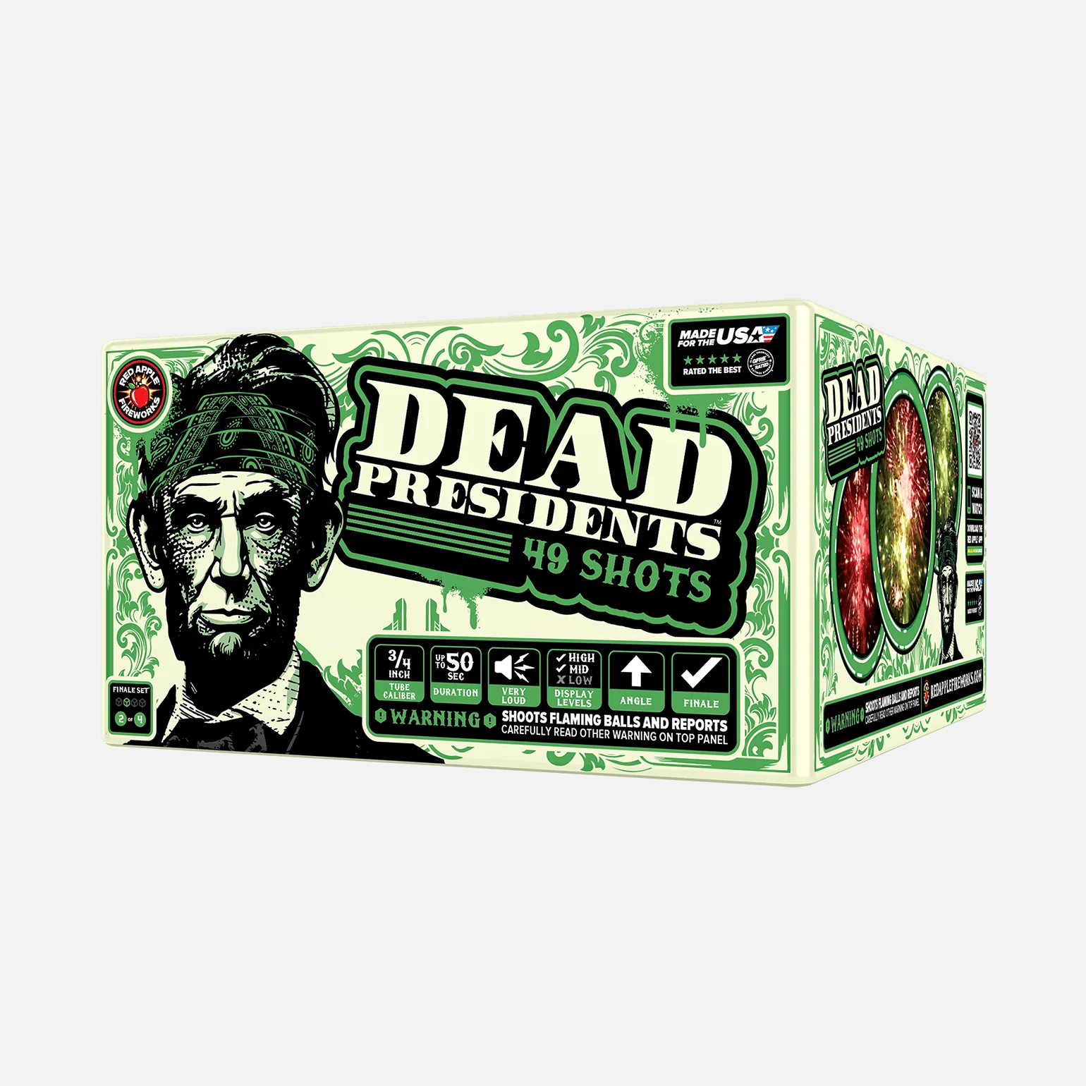Dead Presidents™ 196 Shot XL® Aerial Finale Set® - Image 6