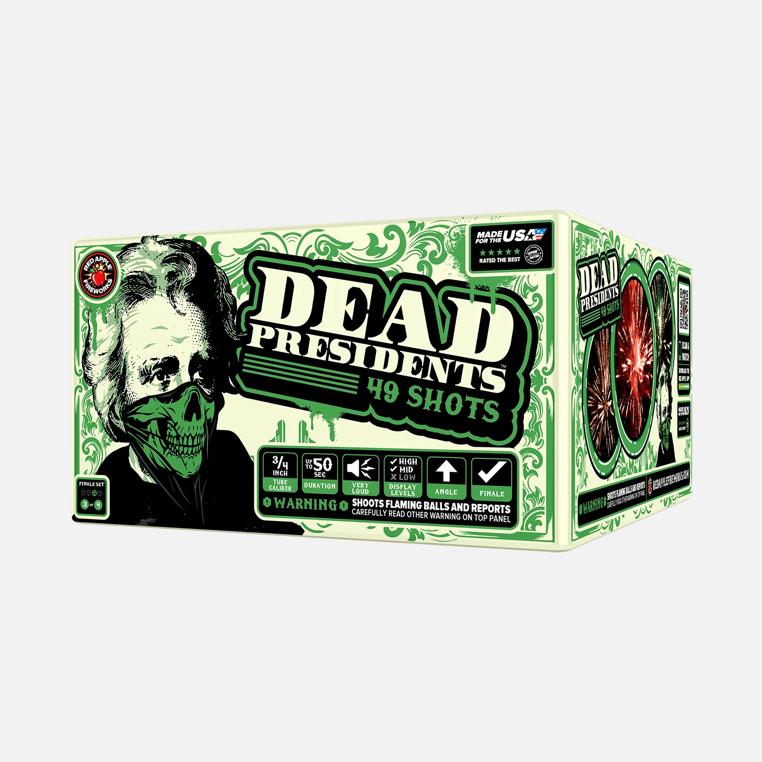 Dead Presidents™ 196 Shot XL® Aerial Finale Set® - Image 7