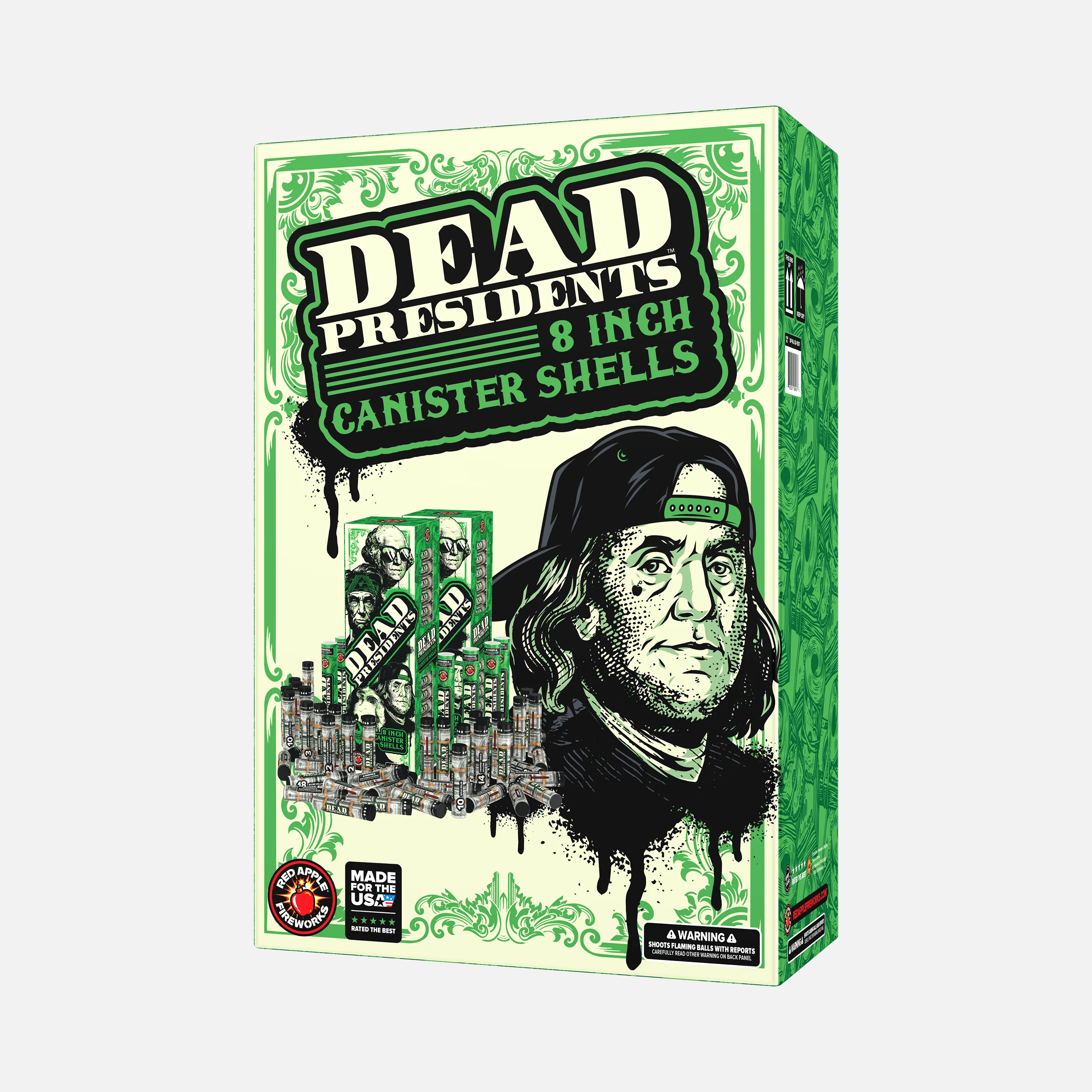 Dead Presidents⢠8 Inch Canister Shells