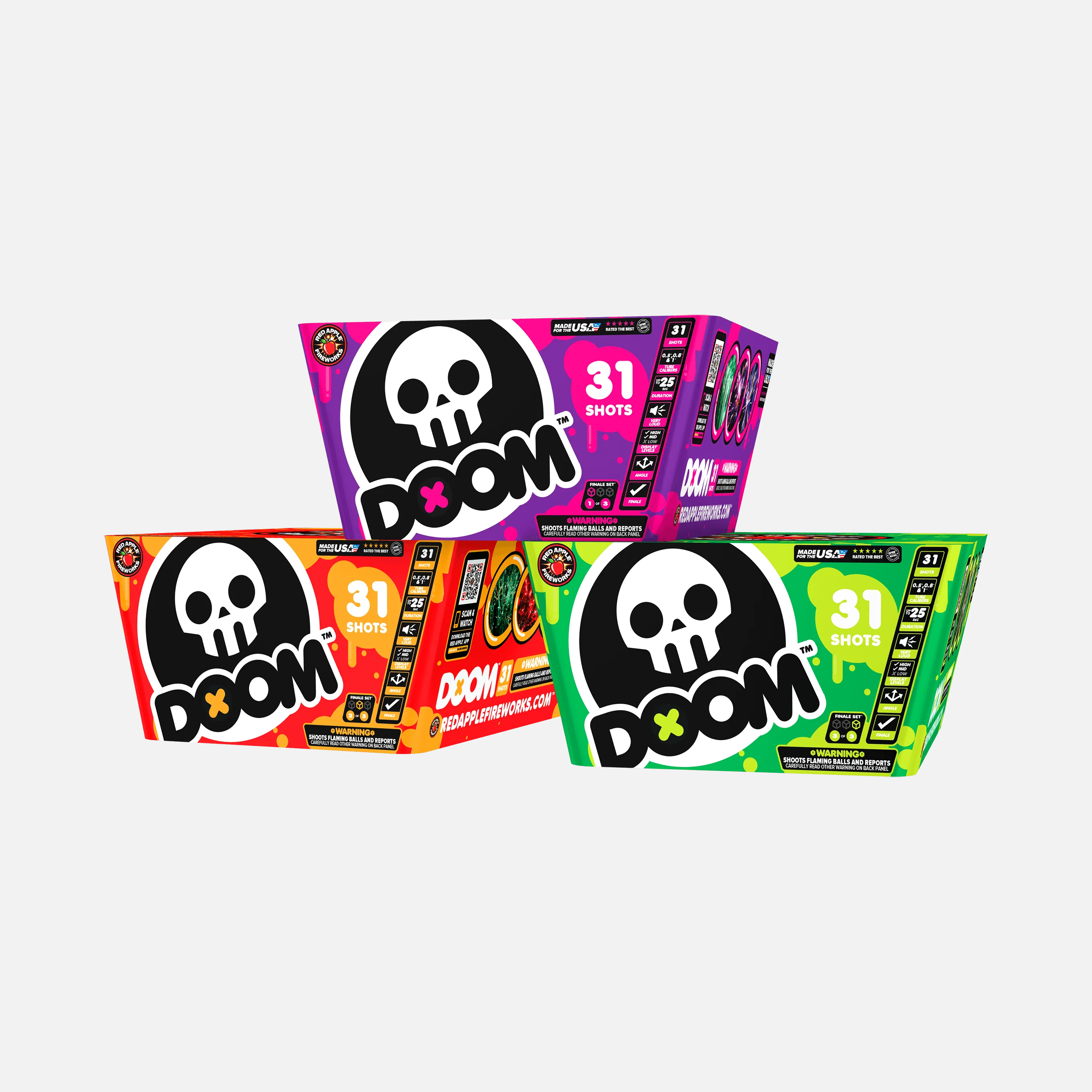 Doom® Case 93 Shot XL® Aerial Finale Sets® - Image 4