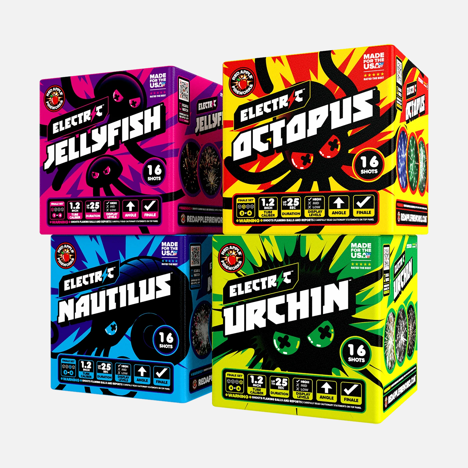 Electric™ 64-Shots XL® Aerial Finale Set® - Image 4