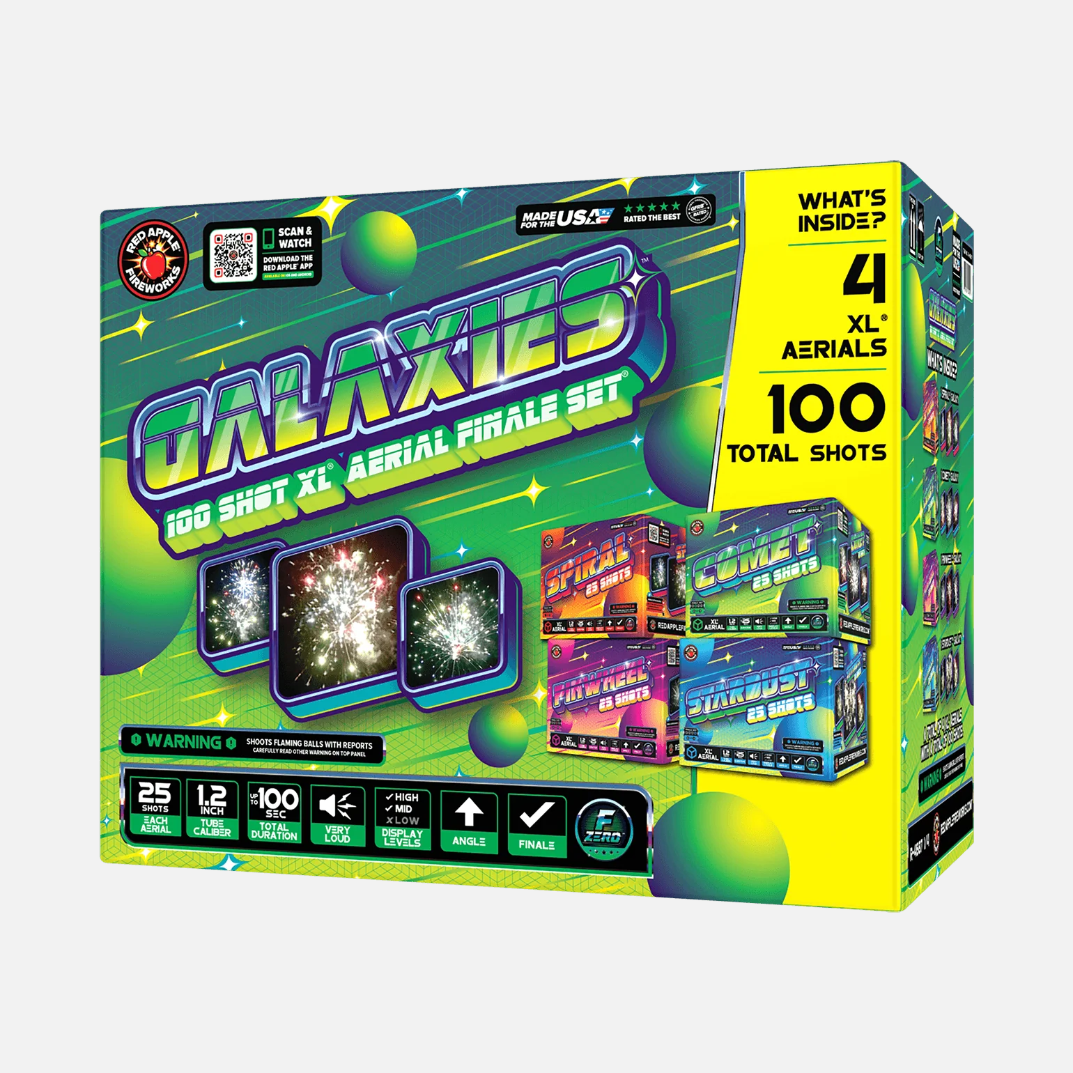 Galaxies™ 100-Shots XL® Aerial Finale Set®