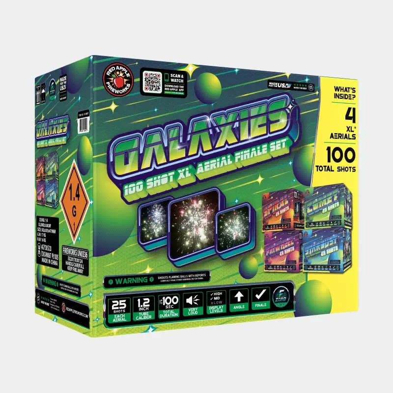 Galaxies™ 100-Shots XL® Aerial Finale Set® - Image 3
