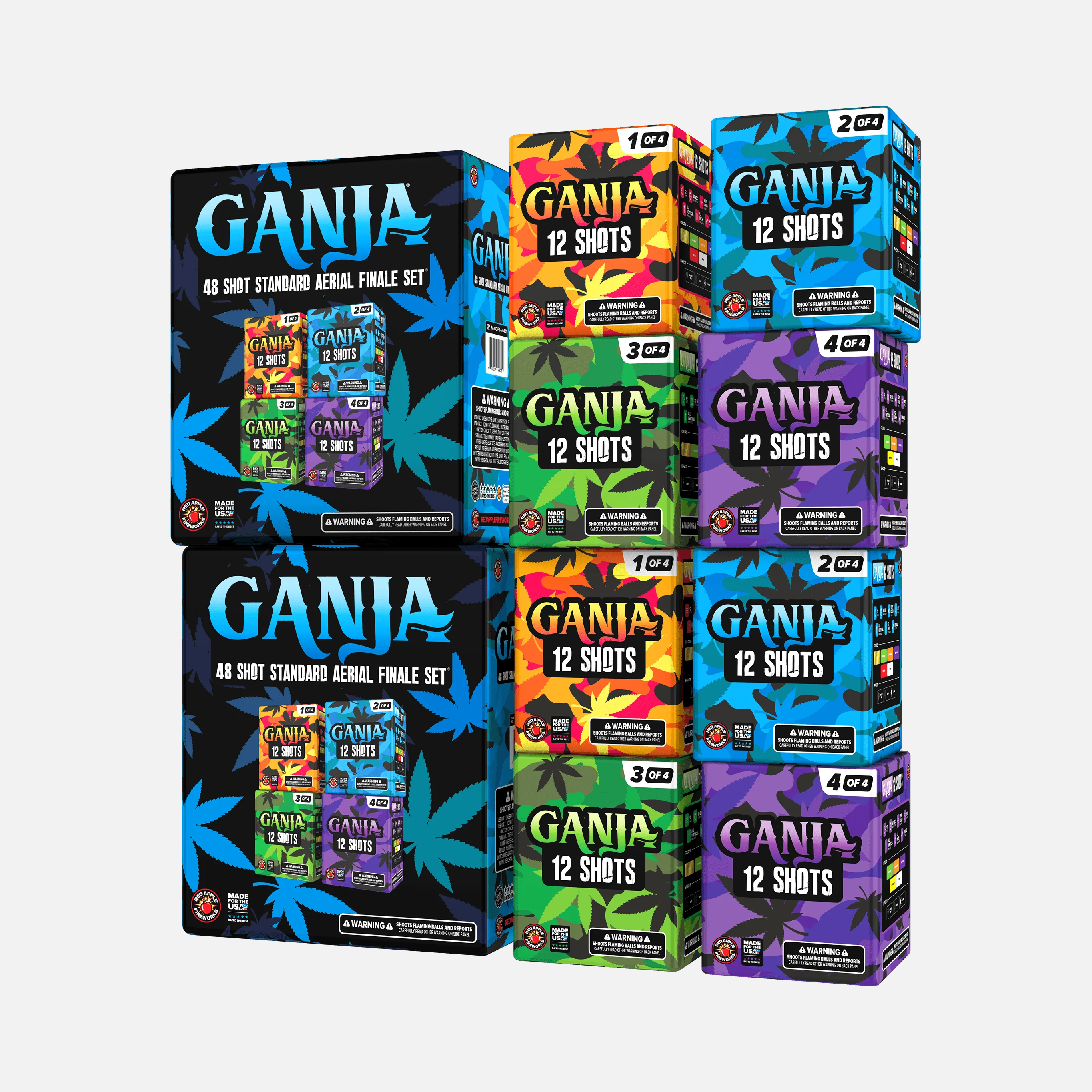 GANJA® 48 Shot Standard Aerial Finale Set® - Image 5