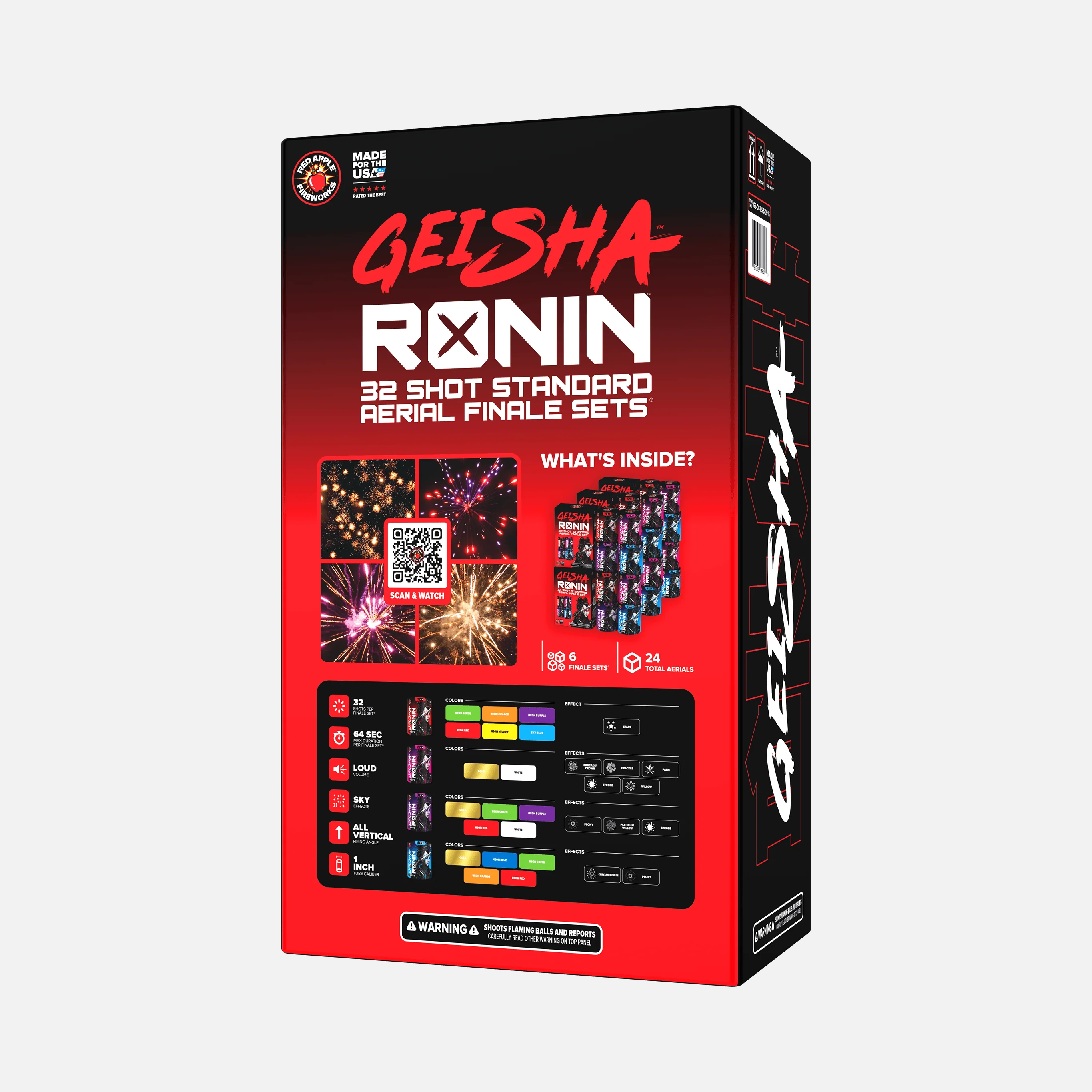 Geisha® 32 Shot Standard Aerial Finale Sets - Image 3