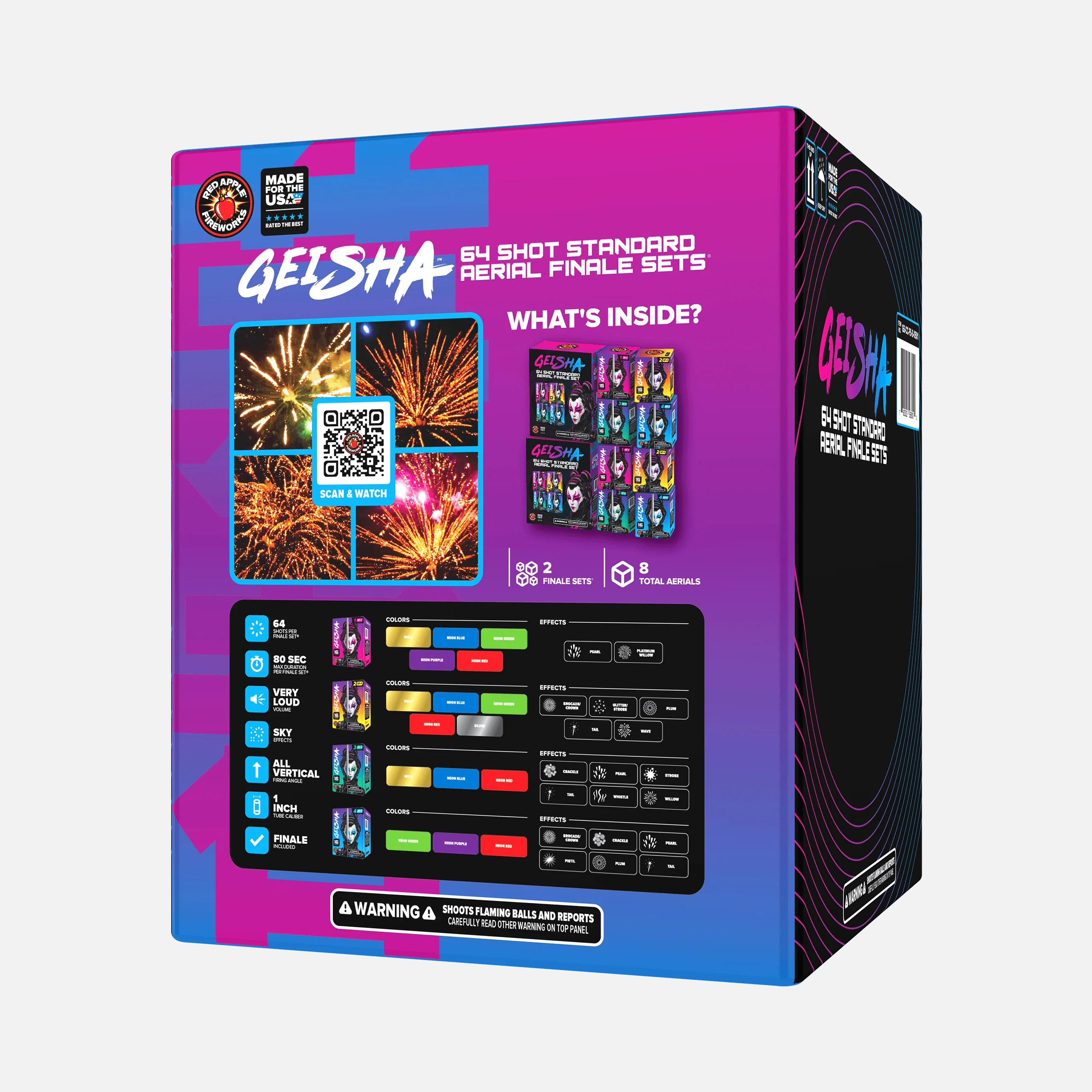 Geisha® 64 Shot Standard Aerial Finale Sets® - Image 3