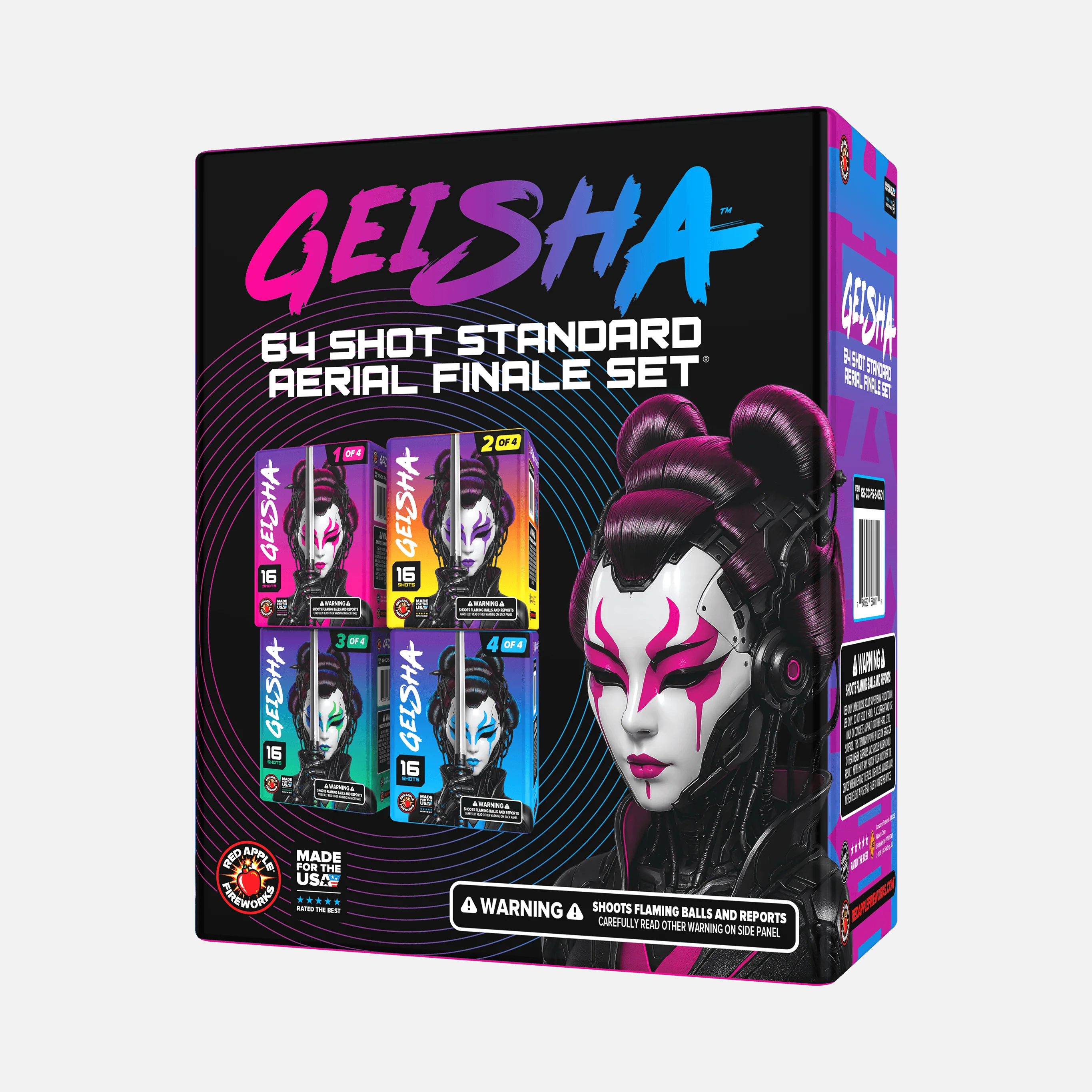 Geisha® 64 Shot Standard Aerial Finale Sets® - Image 4