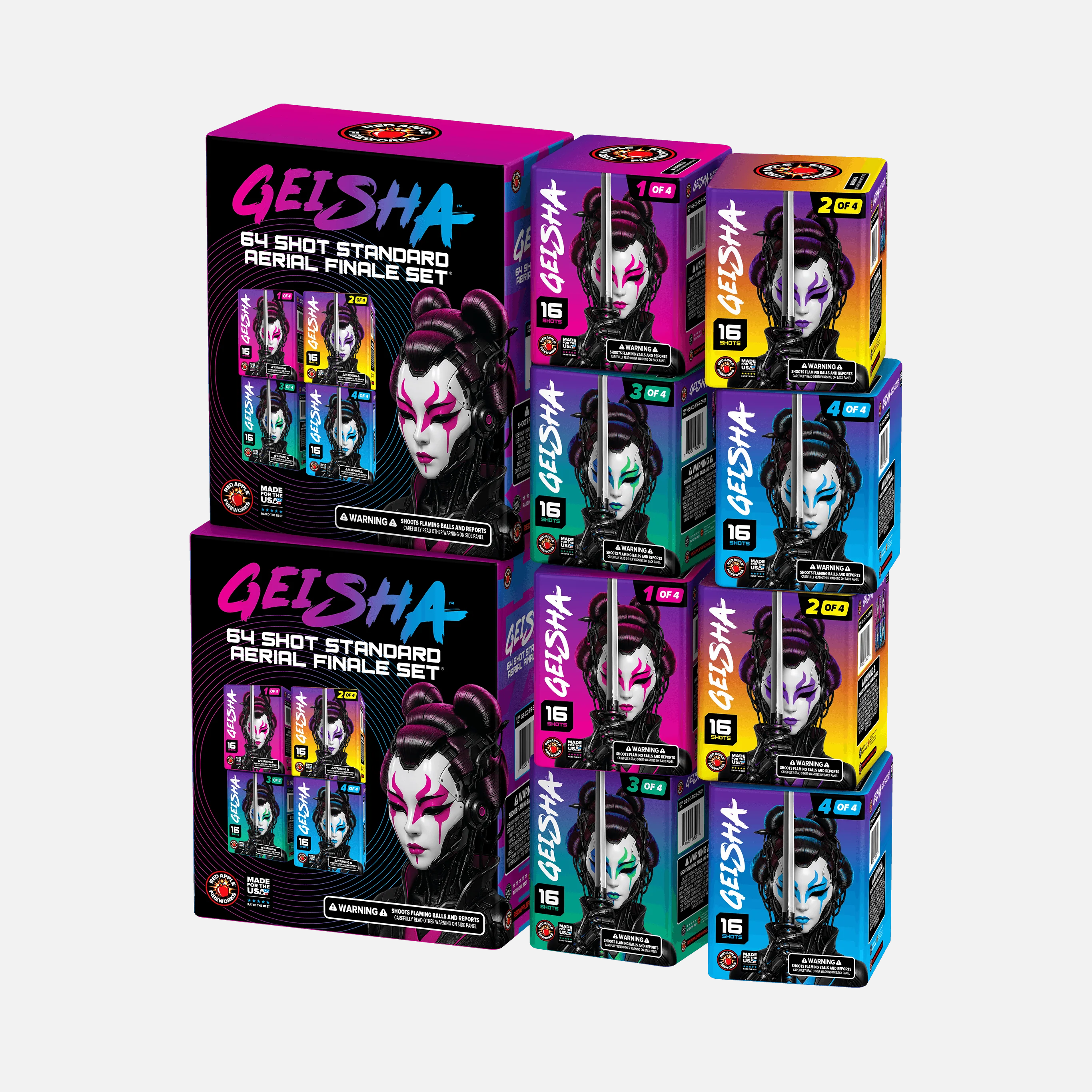 Geisha® 64 Shot Standard Aerial Finale Sets® - Image 6