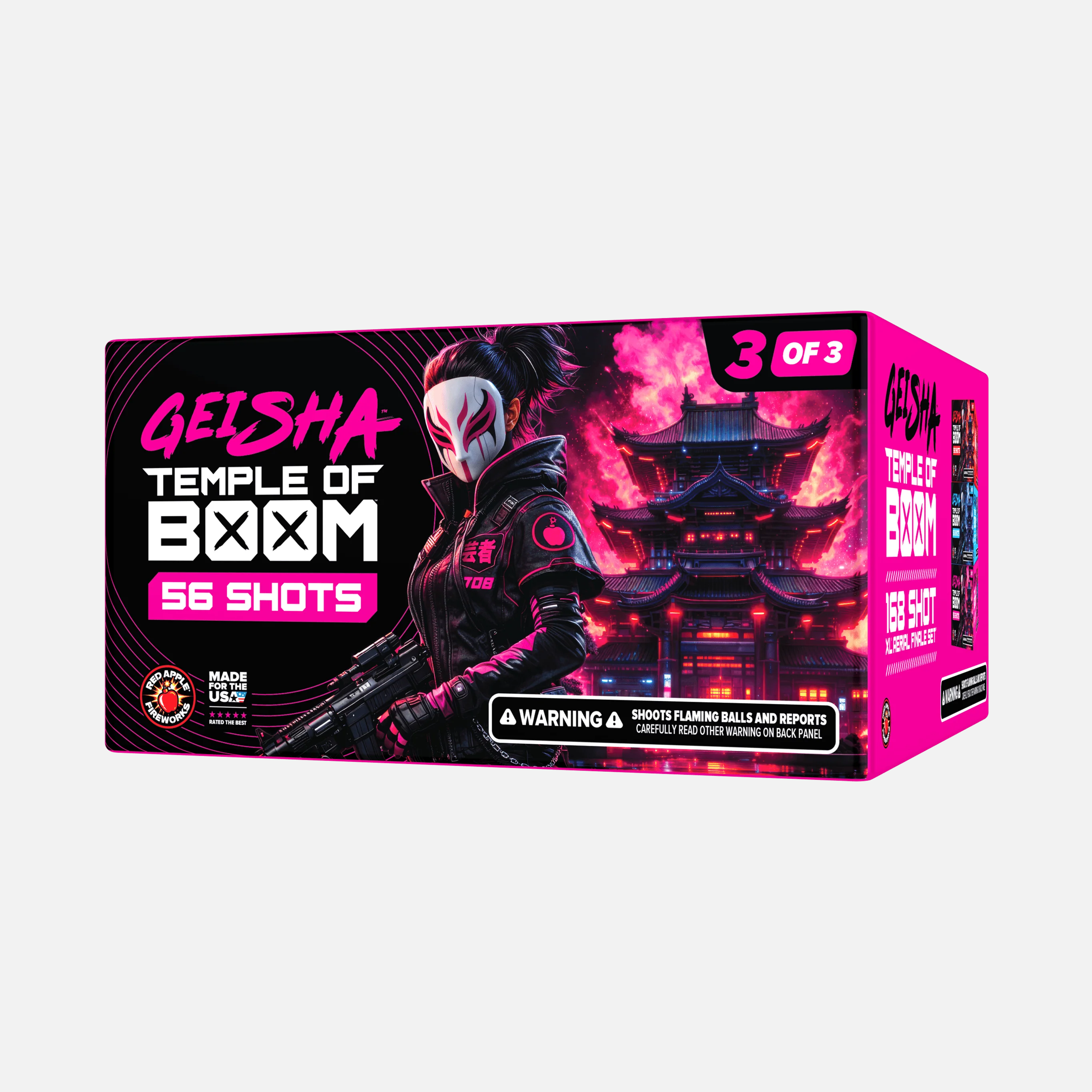 Geisha® Temple of Boom™ 168 Shot XL® Aerial Finale Set® - Image 7