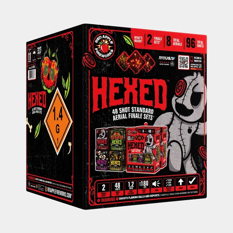 Hexed™ 48 Shot Standard Aerial Finale Sets® - Image 3