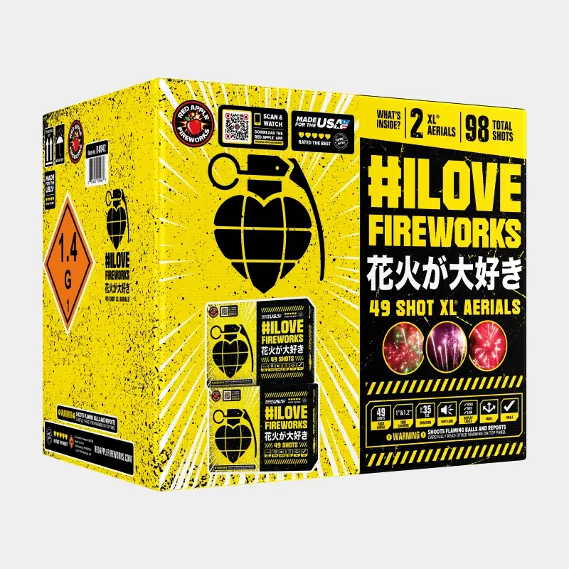 #ILOVEFIREWORKS® 49 Shots XL® Aerials - Image 3