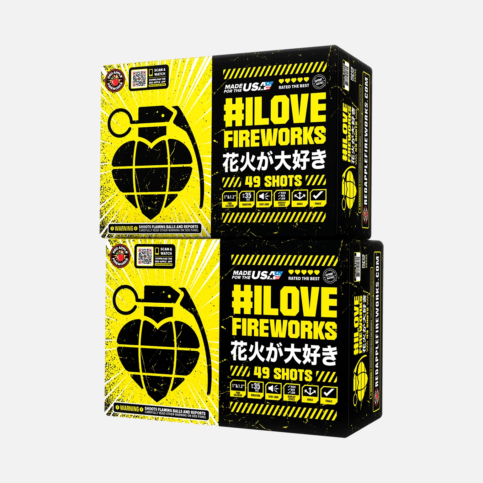 #ILOVEFIREWORKS® 49 Shots XL® Aerials - Image 4