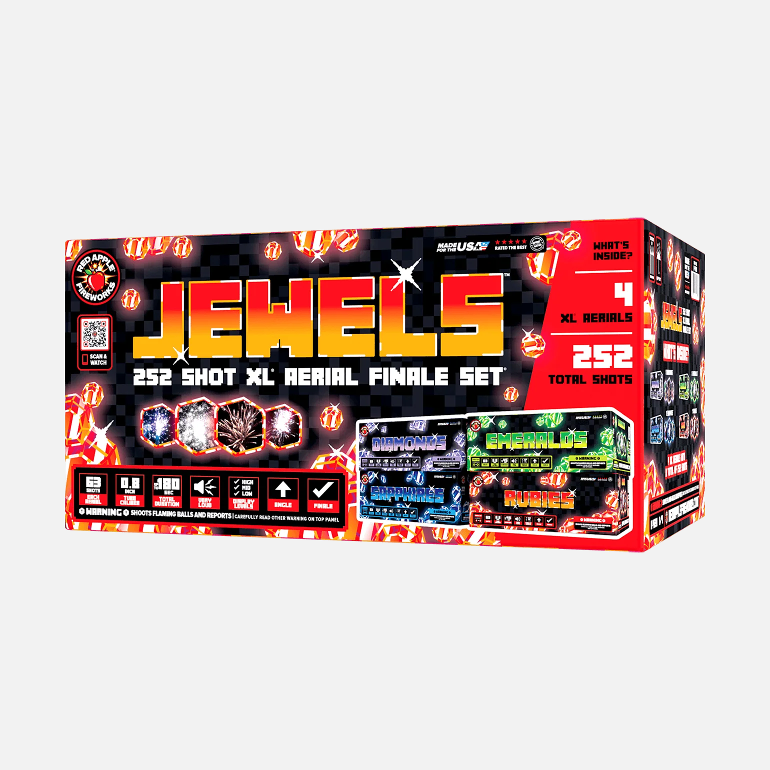 Jewels™ 252-Shots XL® Aerial Finale Set®