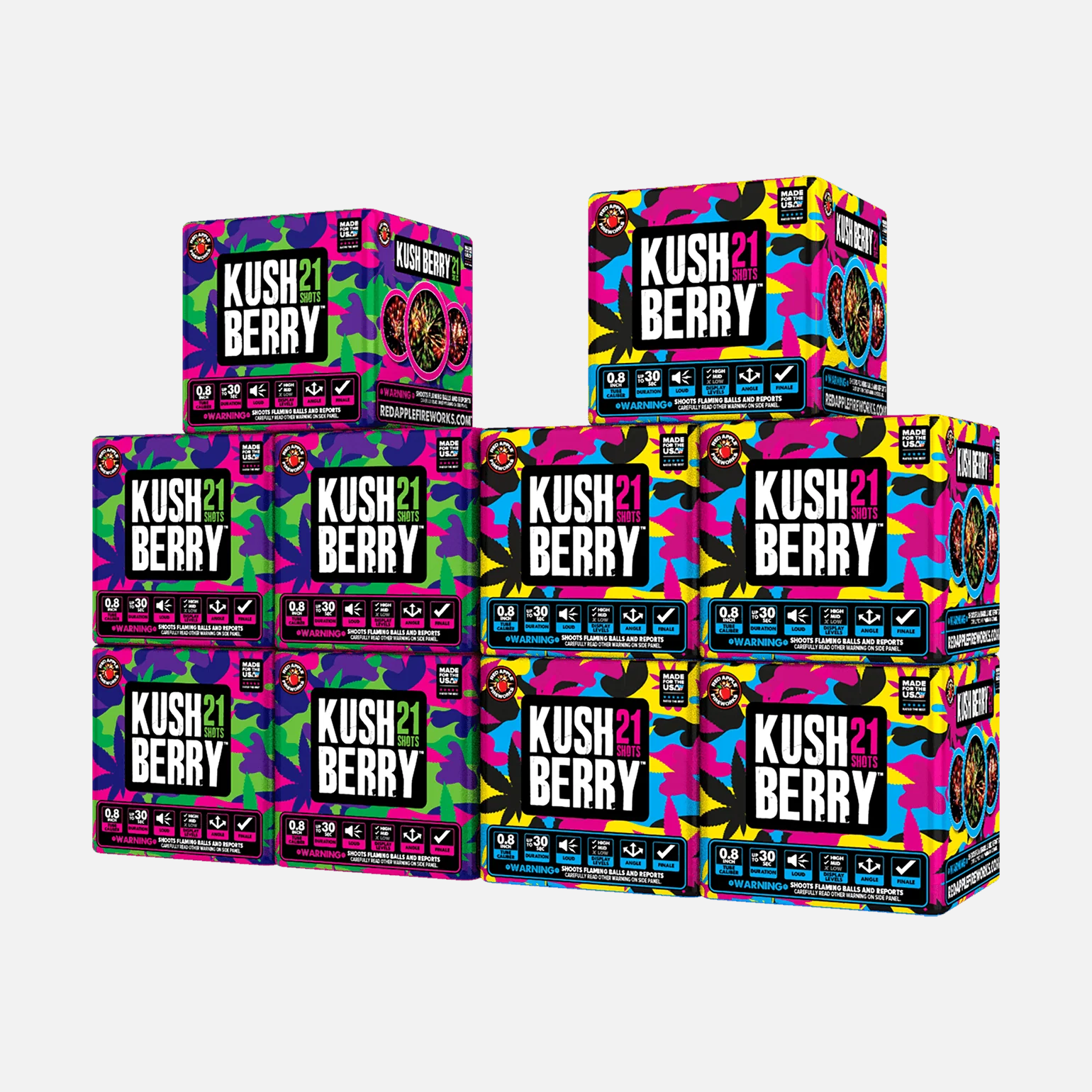 Kush® Berry 21 Shots Standard Aerial - Image 4