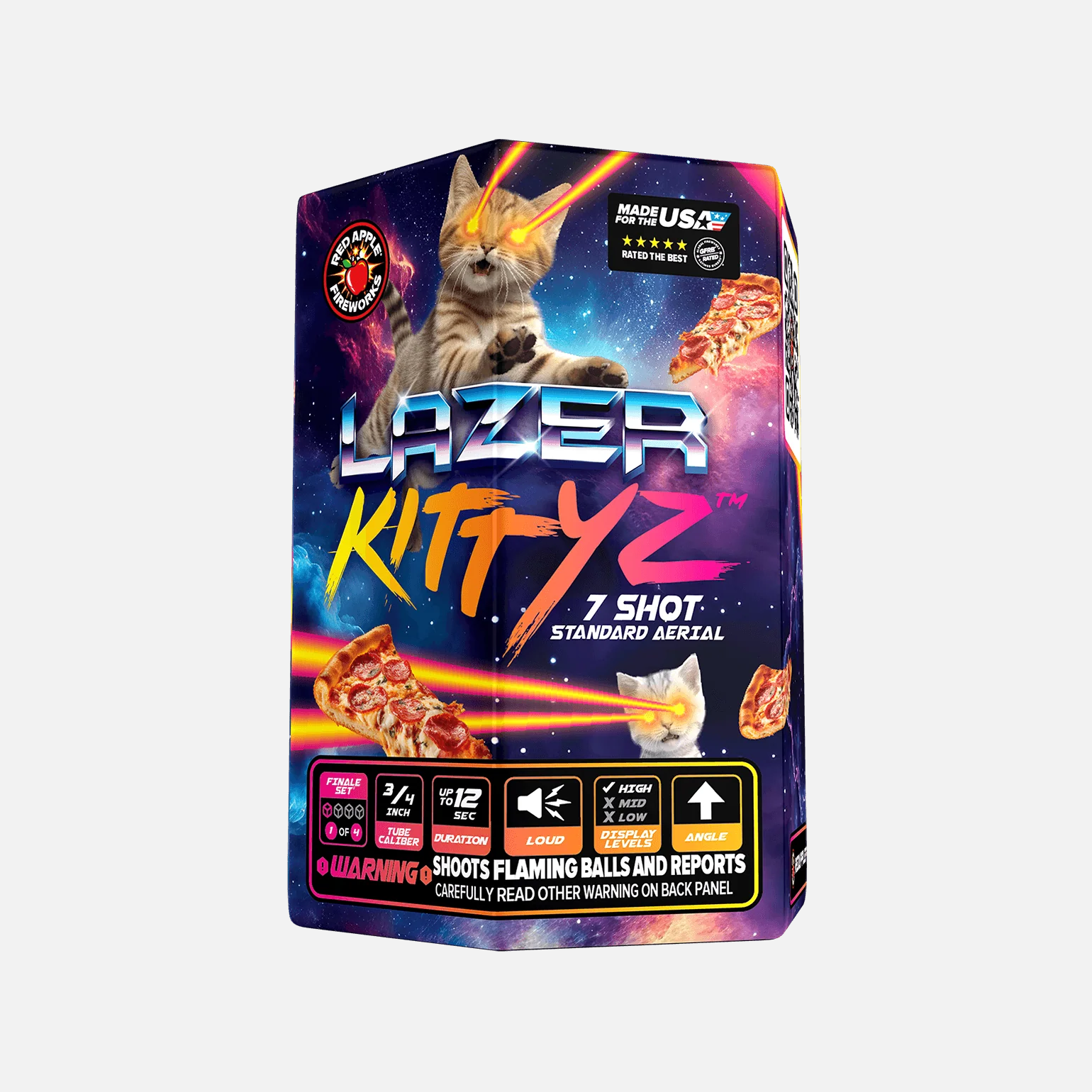 Lazer Kittyz™ 28 Shot Standard Aerial Finale Sets® - Image 6