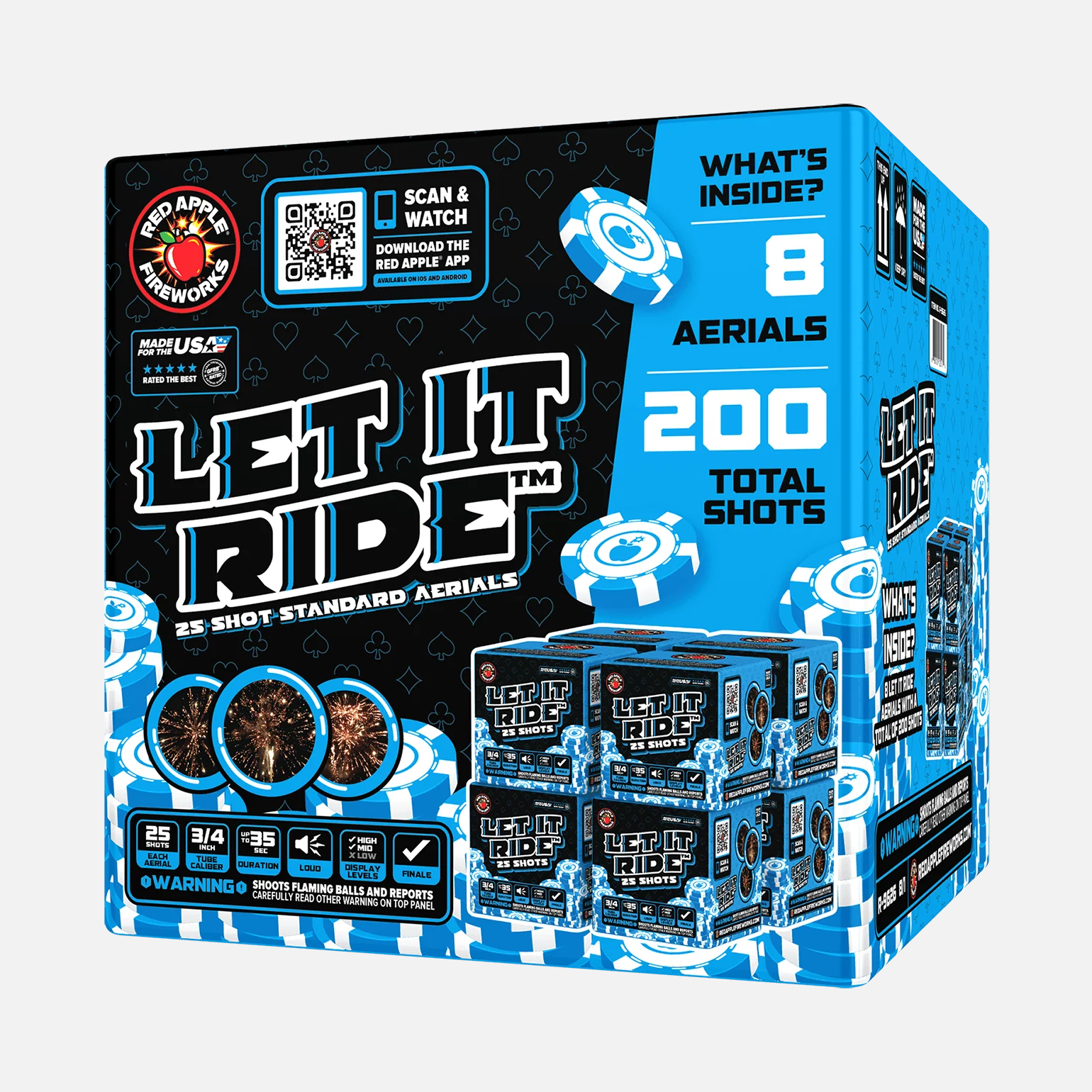 Let it Ride⢠25 Shot Standard Aerials