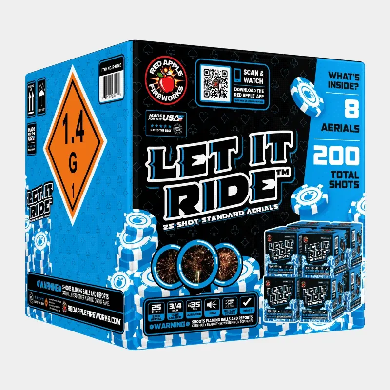 Let it Ride⢠25 Shot Standard Aerials - Image 3