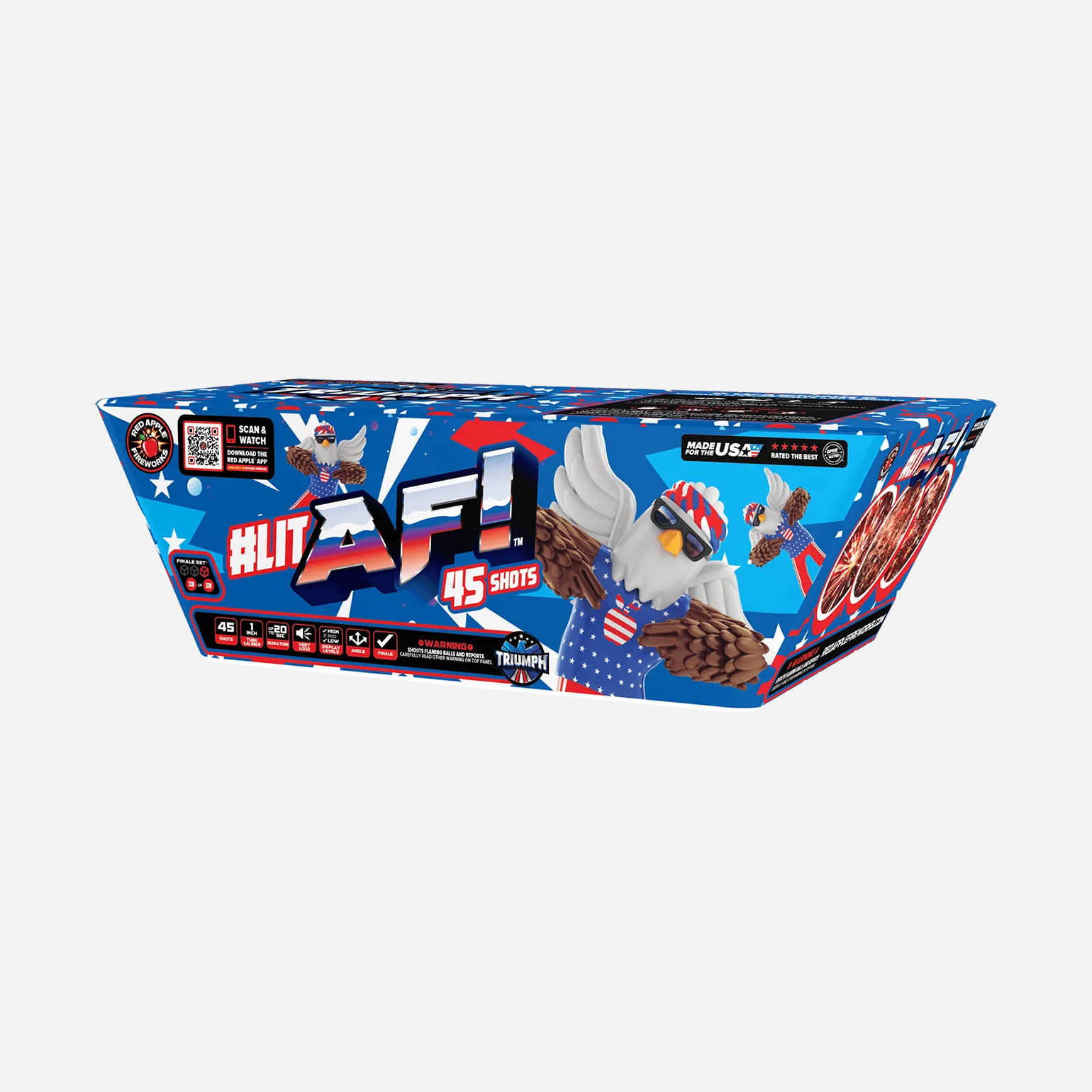 #litAF®! 135 Shots XL® Aerial Finale Set® - Image 7