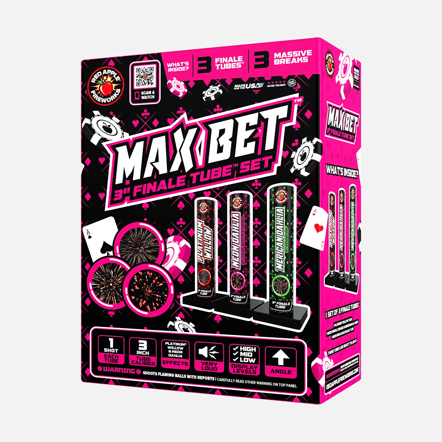 Max Bet™ 3 Shot Finale Tube Set - Image 5