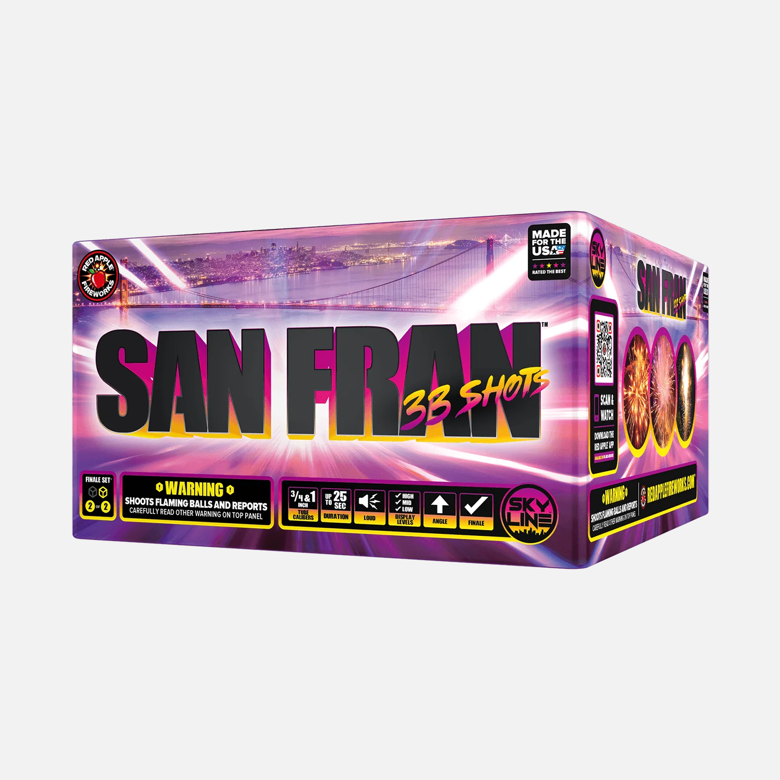 Miami 2 San Fran™ 66 Shots XL® Aerial Finale Set® - Image 6