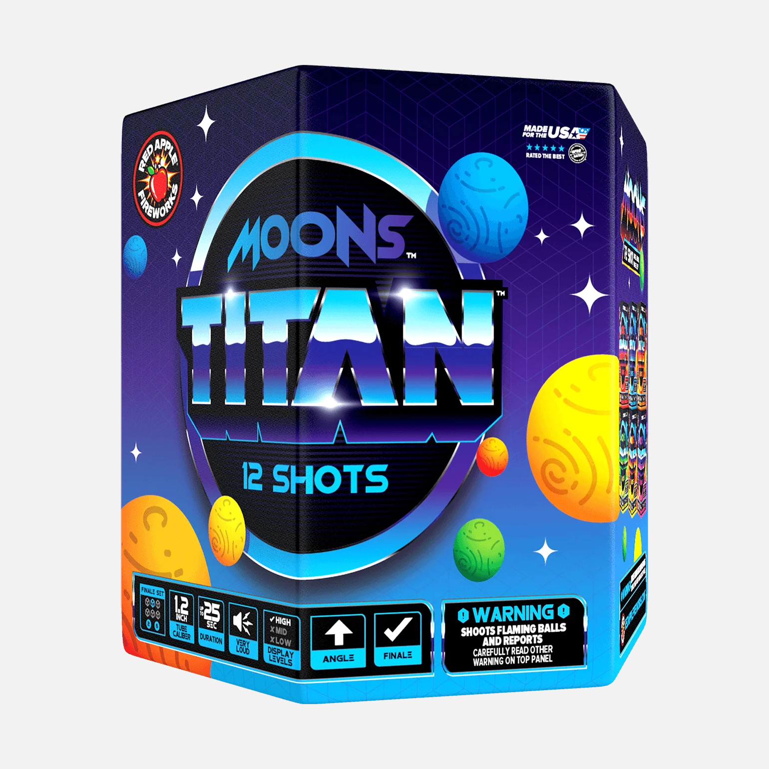 Moons™ 72-Shots Large Aerial Finale Set® - Image 6