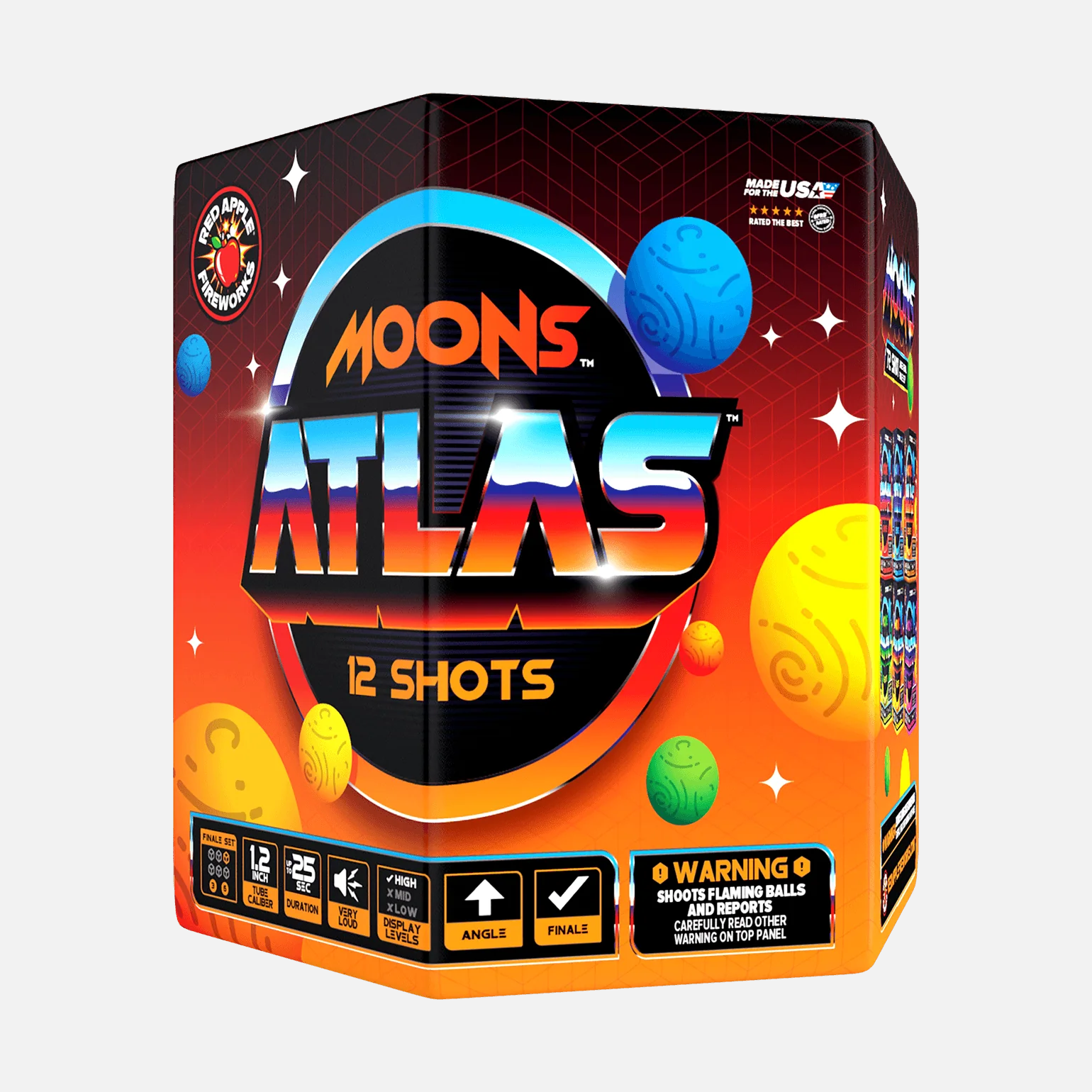 Moons™ 72-Shots Large Aerial Finale Set® - Image 7
