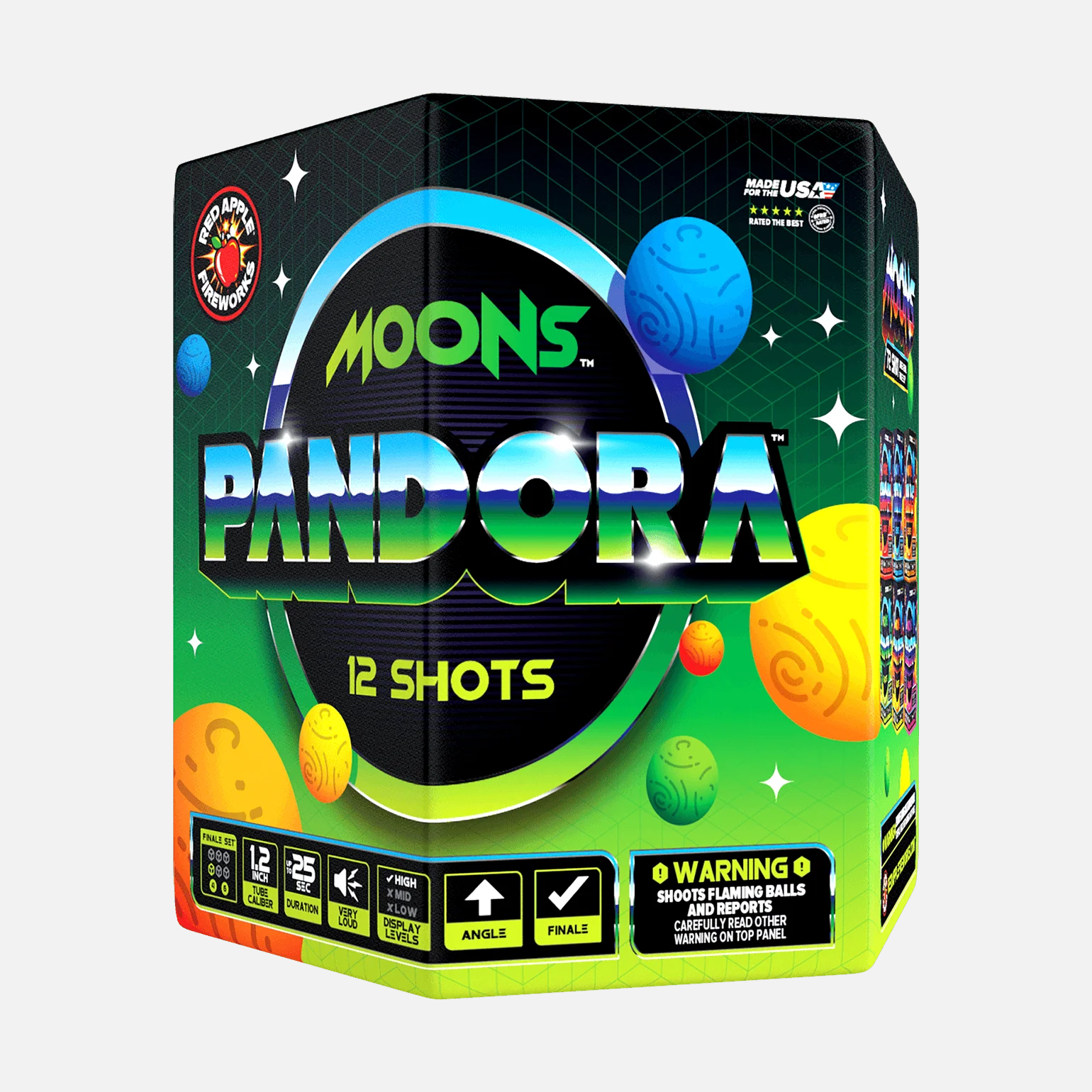 Moons™ 72-Shots Large Aerial Finale Set® - Image 8