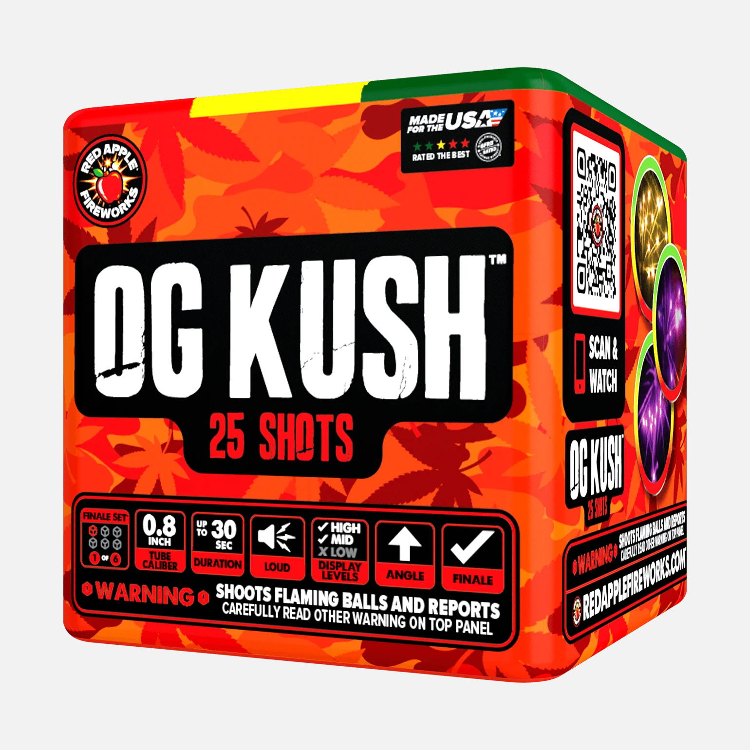 OG Kush® 150-Shots Standard Aerial Finale Set® - Image 6