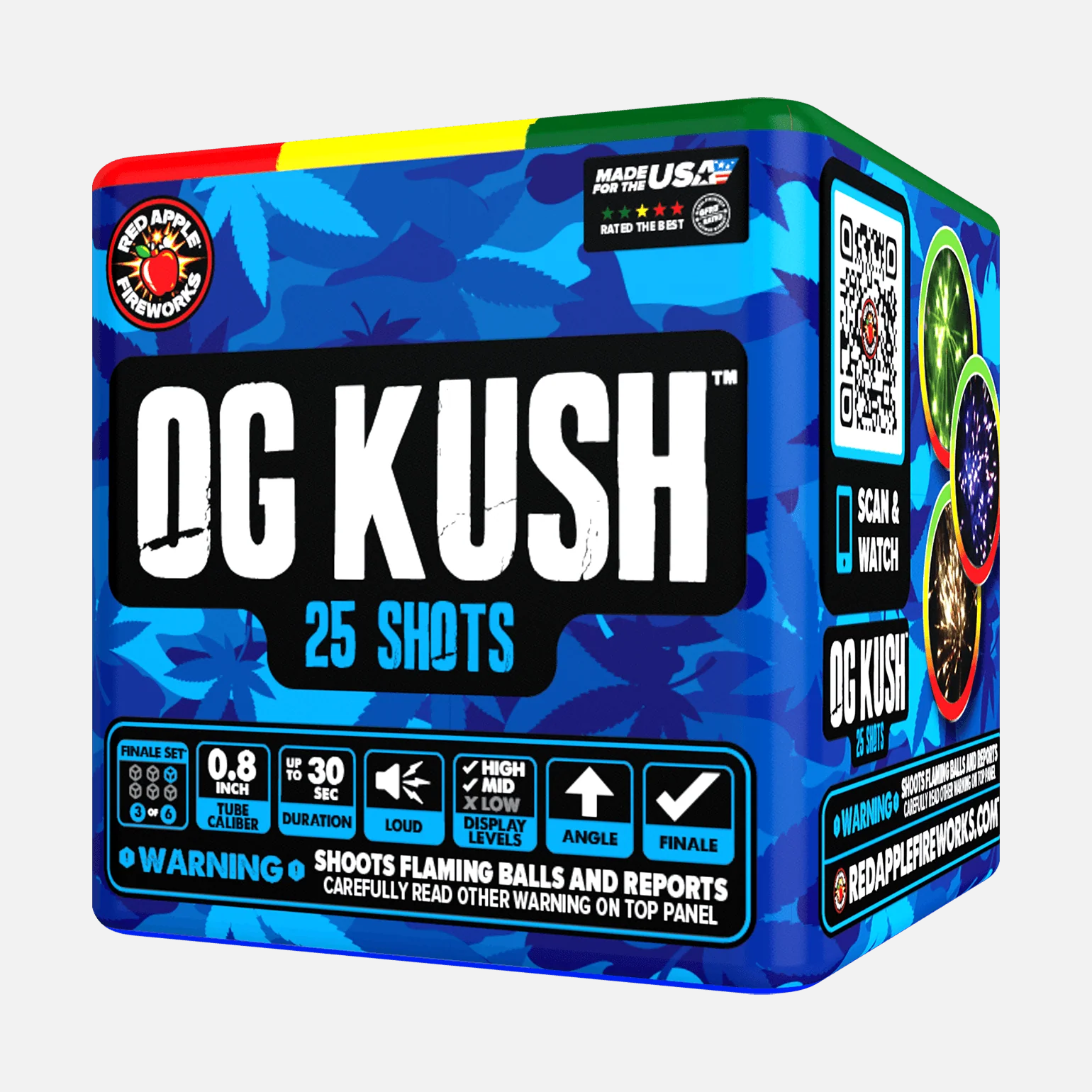 OG Kush® 150-Shots Standard Aerial Finale Set® - Image 8