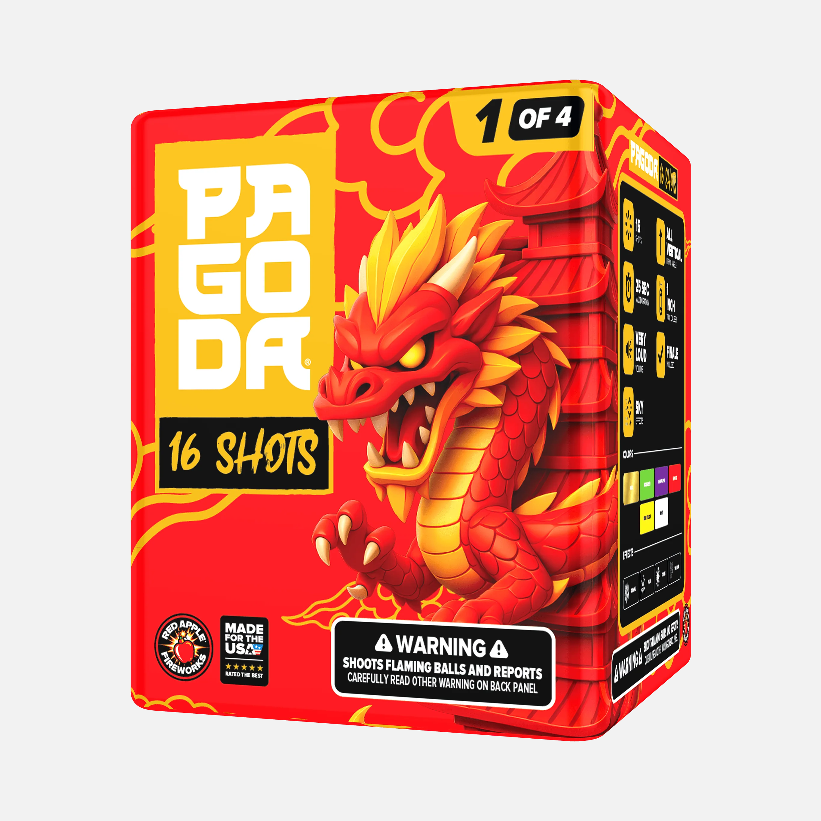 PAGODA® 64 Shot Standard Aerial Finale Sets® - Image 6