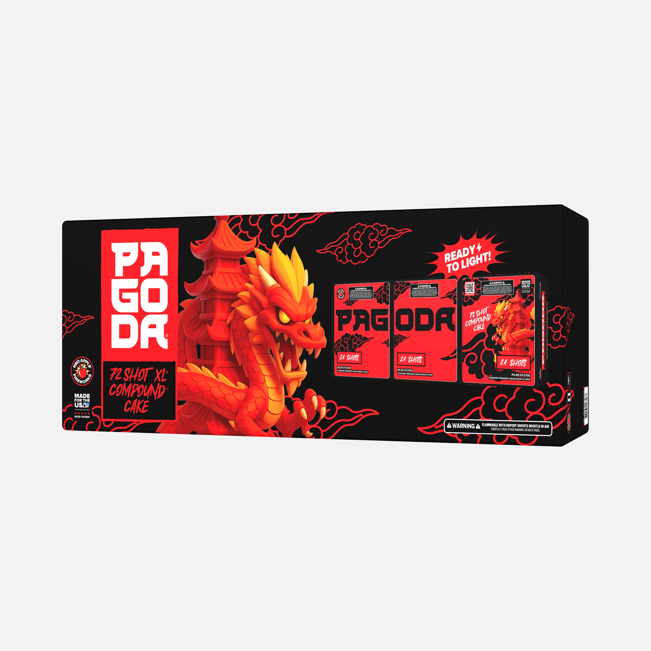 Pagoda® 72 Shot Compound™ Cake