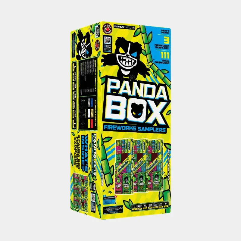 Panda Box® 692 Shot Fireworks Sampler® - Image 3