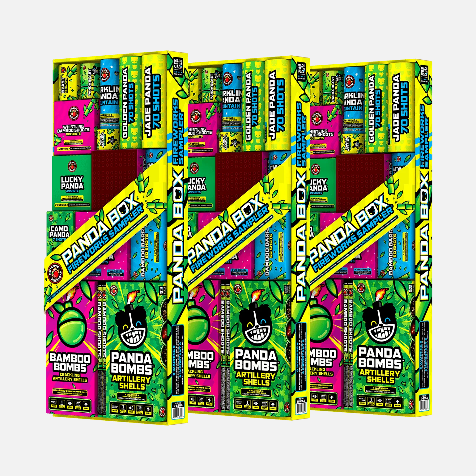Panda Box® 692 Shot Fireworks Sampler® - Image 4