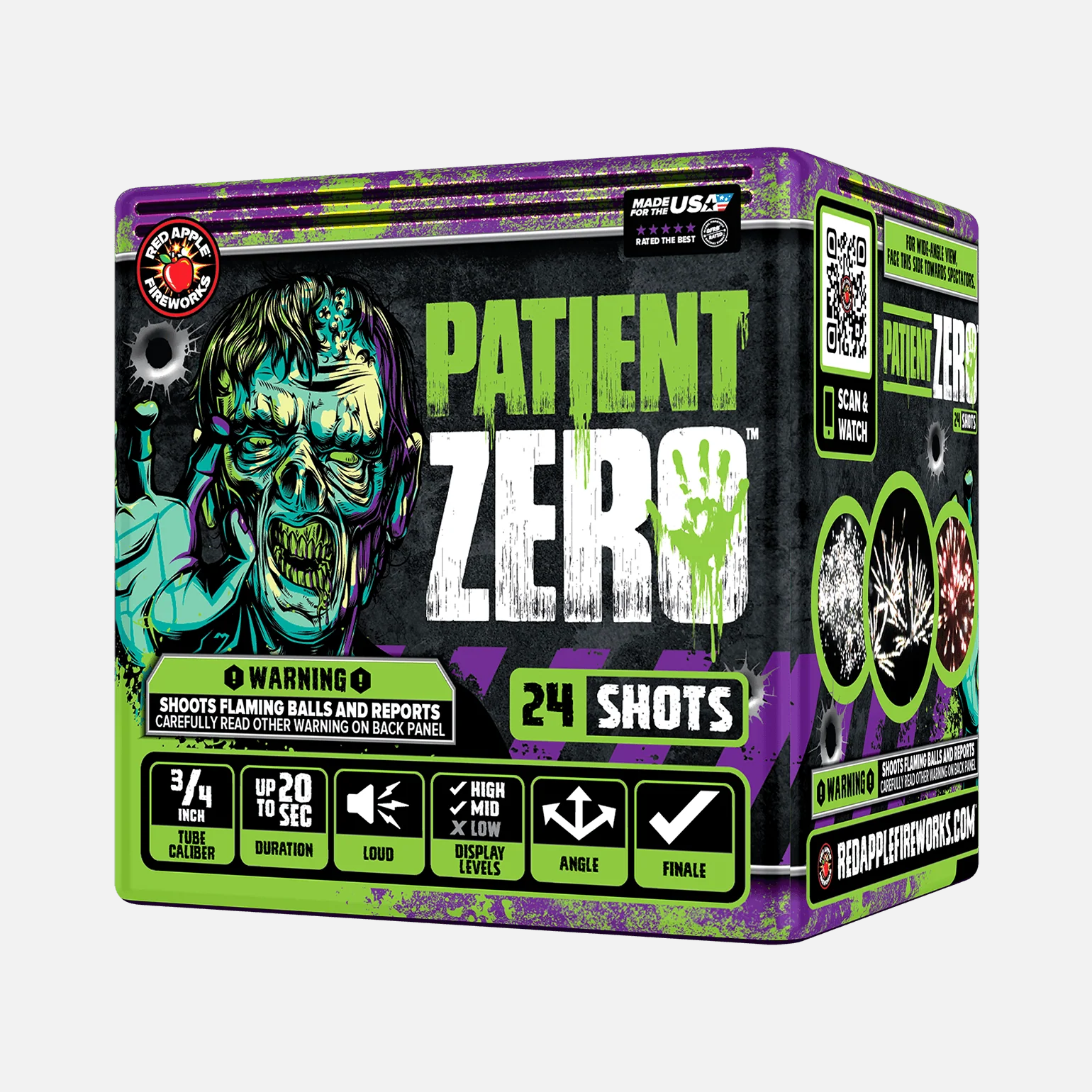 Patient Zero™ 48 Shot Standard Aerial Finale Sets® - Image 7