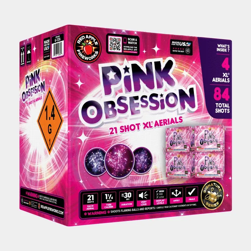 Pink Obsession 21 Shots XL® Aerials by Fire Hawk - Image 3