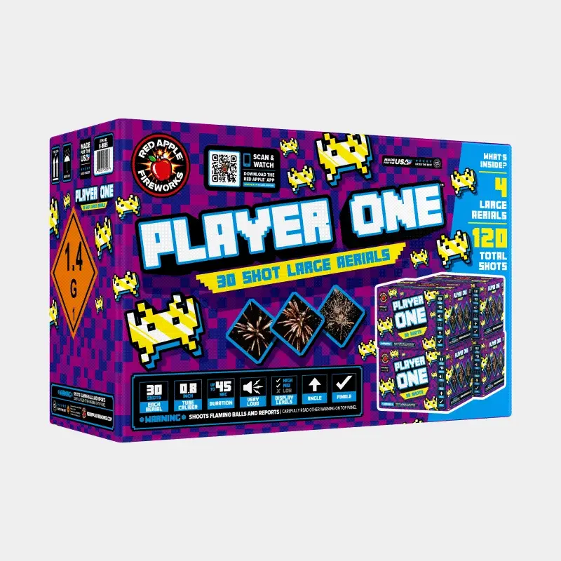 Player One⢠30 Shot Large Aerials - Image 4