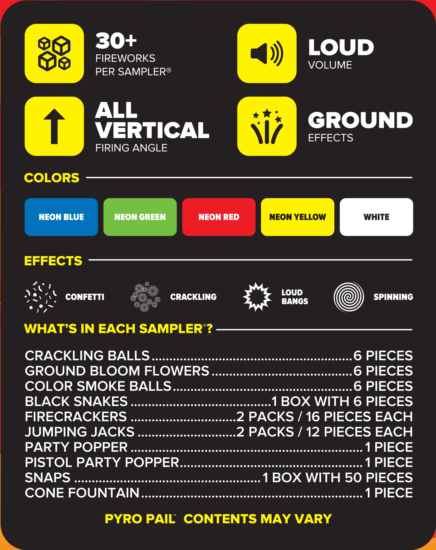 Pyro Pail™ Fireworks Sampler® - Image 7