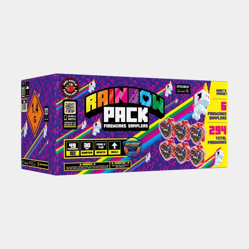 Rainbow Pack Heart Shaped Backpack Samplers™ - Image 2