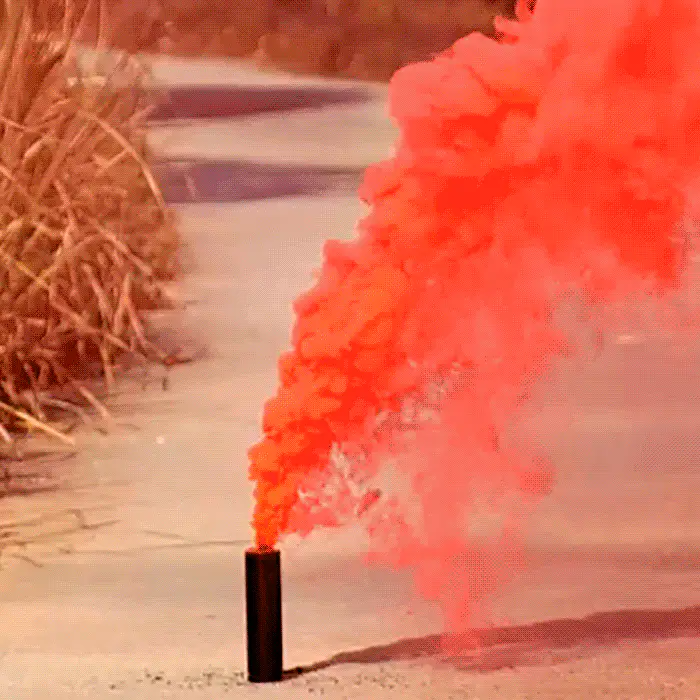 Red AppleĀ® Smoke Bombs - Image 2