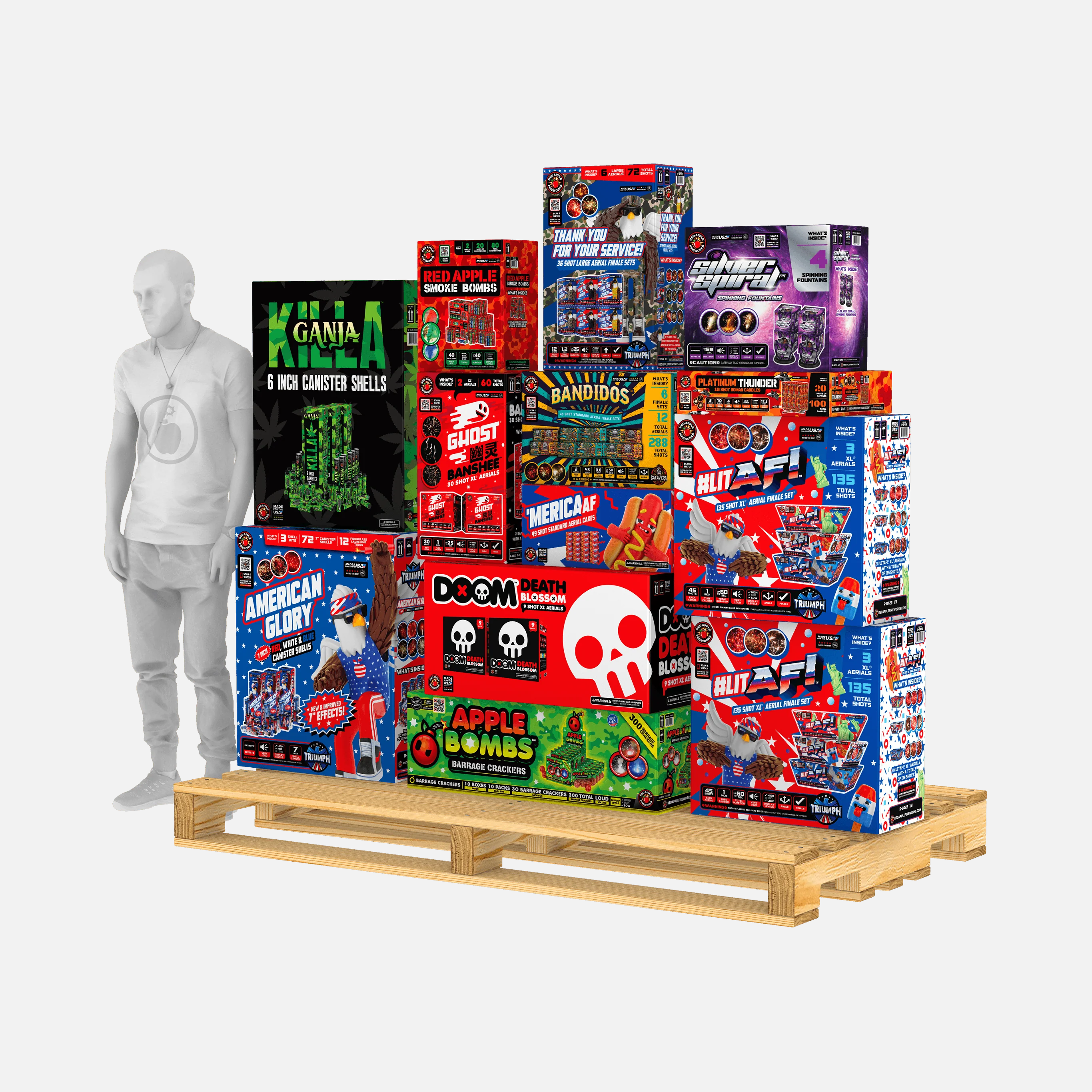 Redbeard's Fireworks Festival Finale Showdown Pallet - Image 2