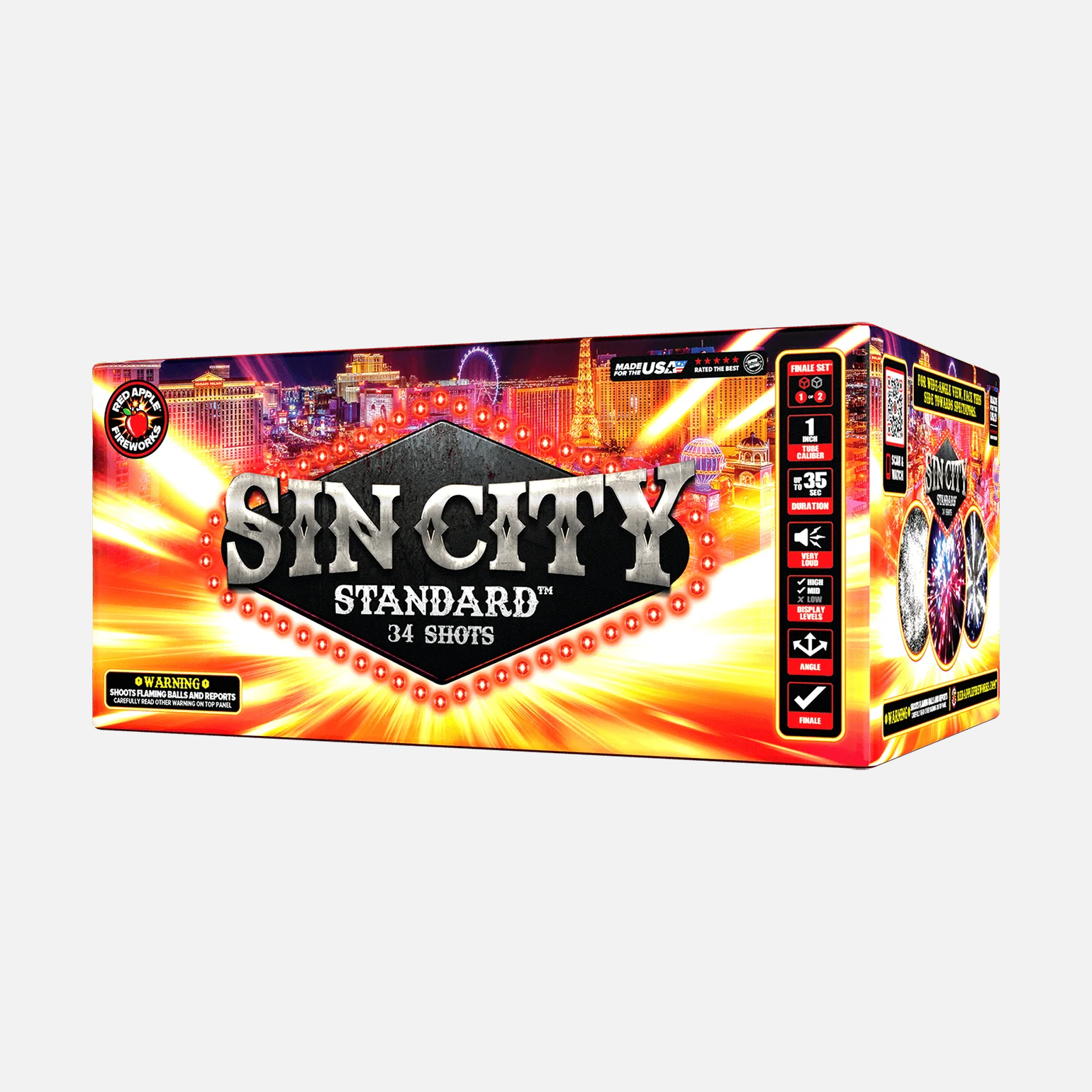 Sin City Standard™ 68 Shots XL® Aerial Finale Set® - Image 5