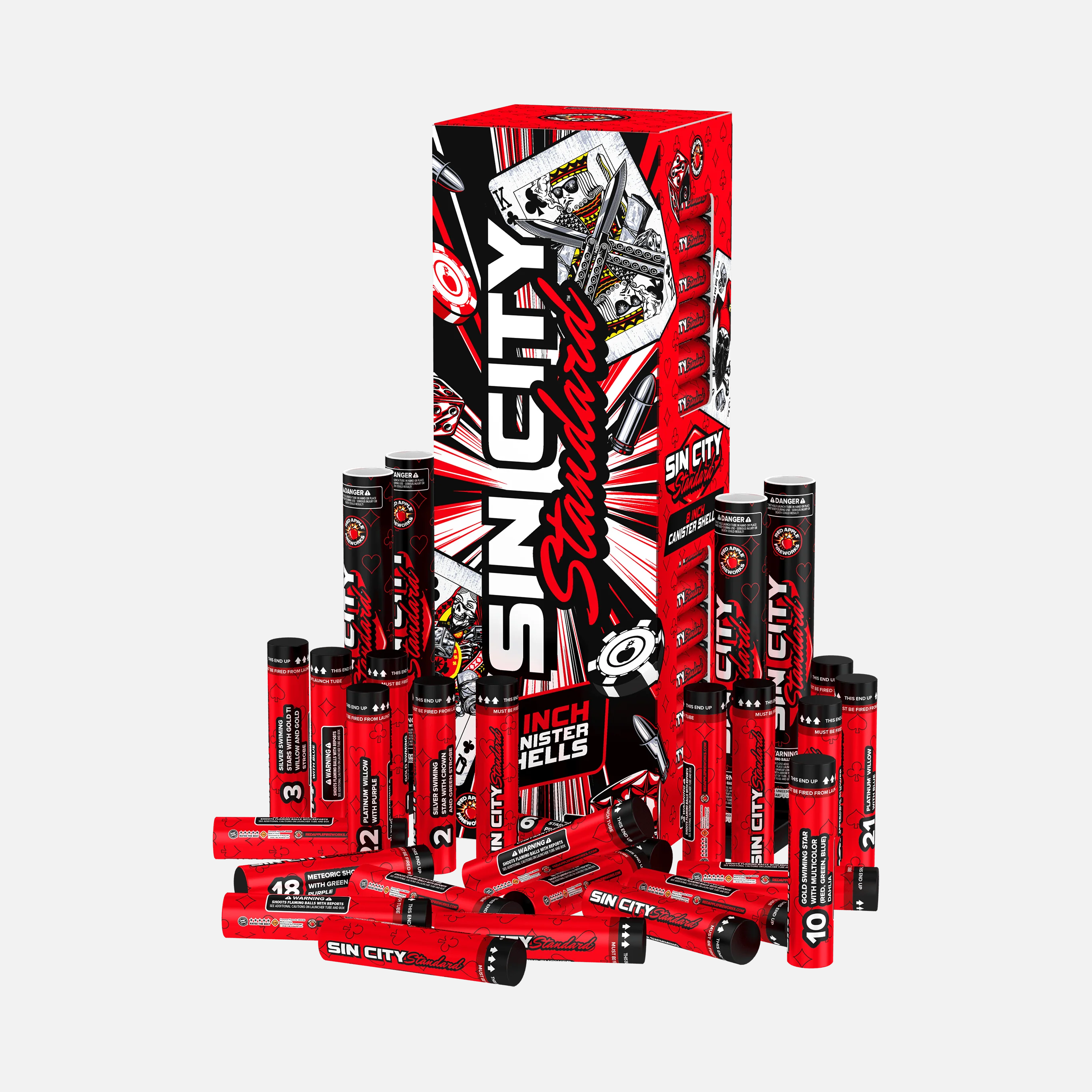Sin City Standard⢠8 Inch Canister Shells - Image 5